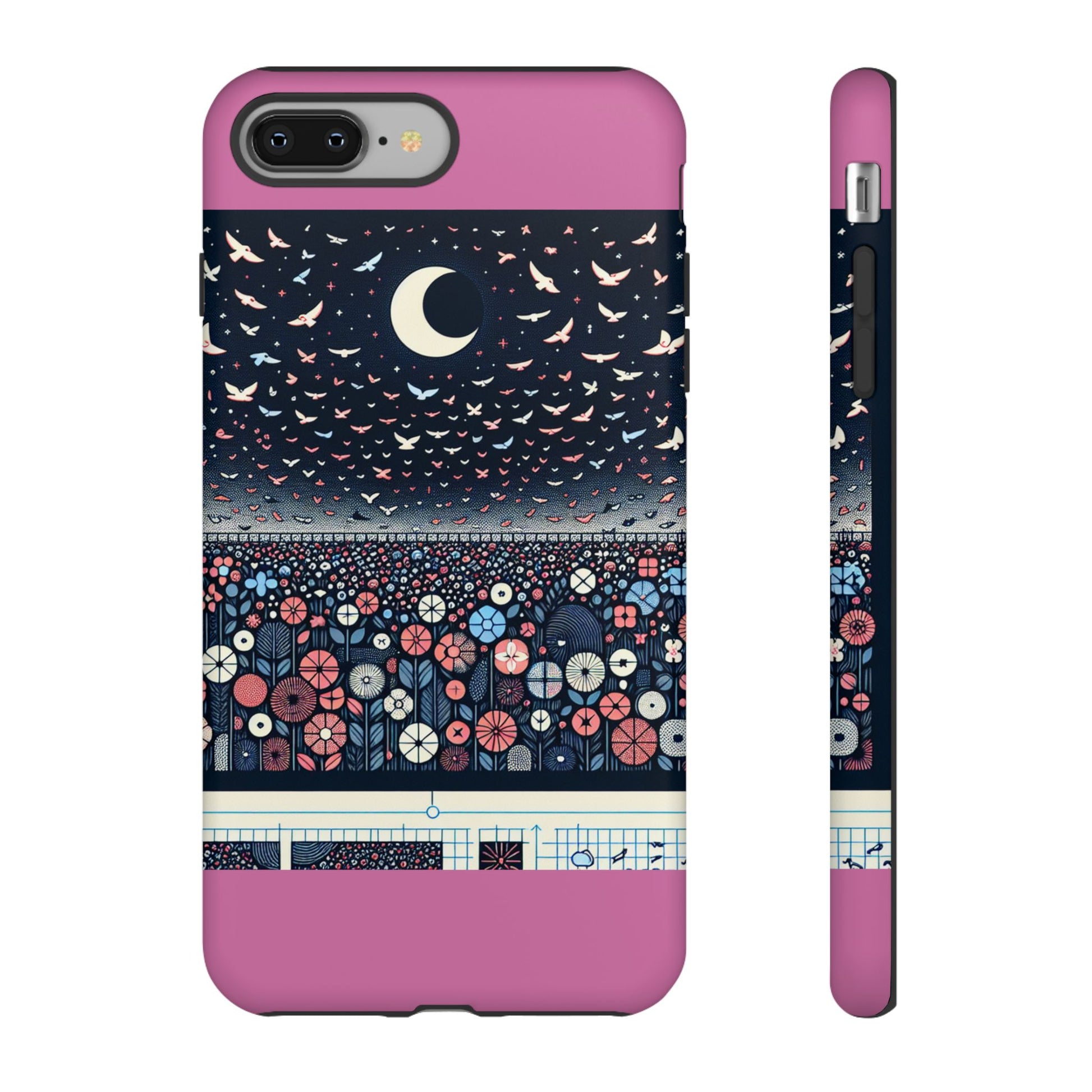 Floral Phone Case, Tough Cases for iPhone, Nature-Inspired Design, Gift for Her, Stylish Protection, Trending Accessory