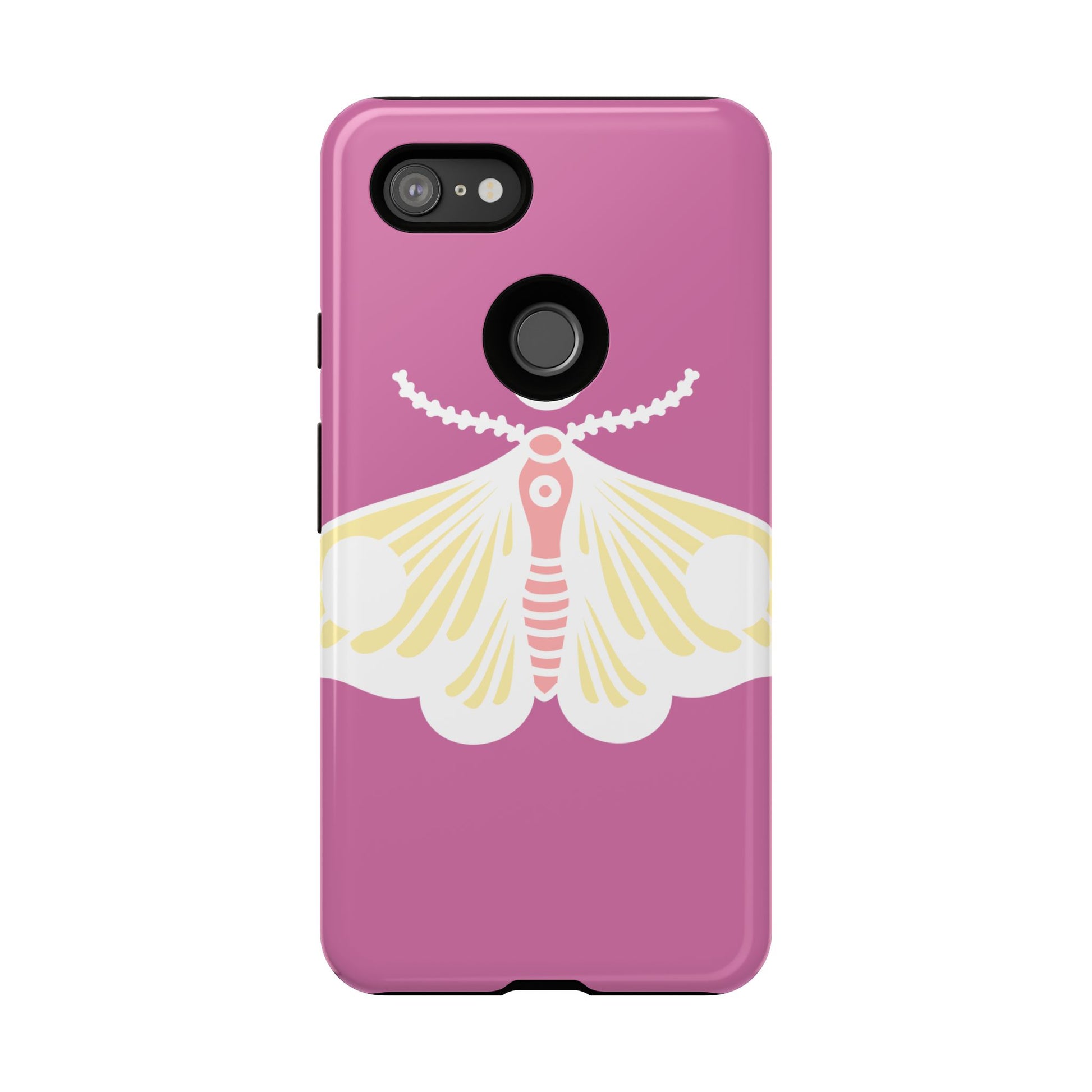Colorful Moth Phone Case | Tough Cases for iPhone, Unique Gift, Nature Lovers, Boho Style, Trendy Accessories