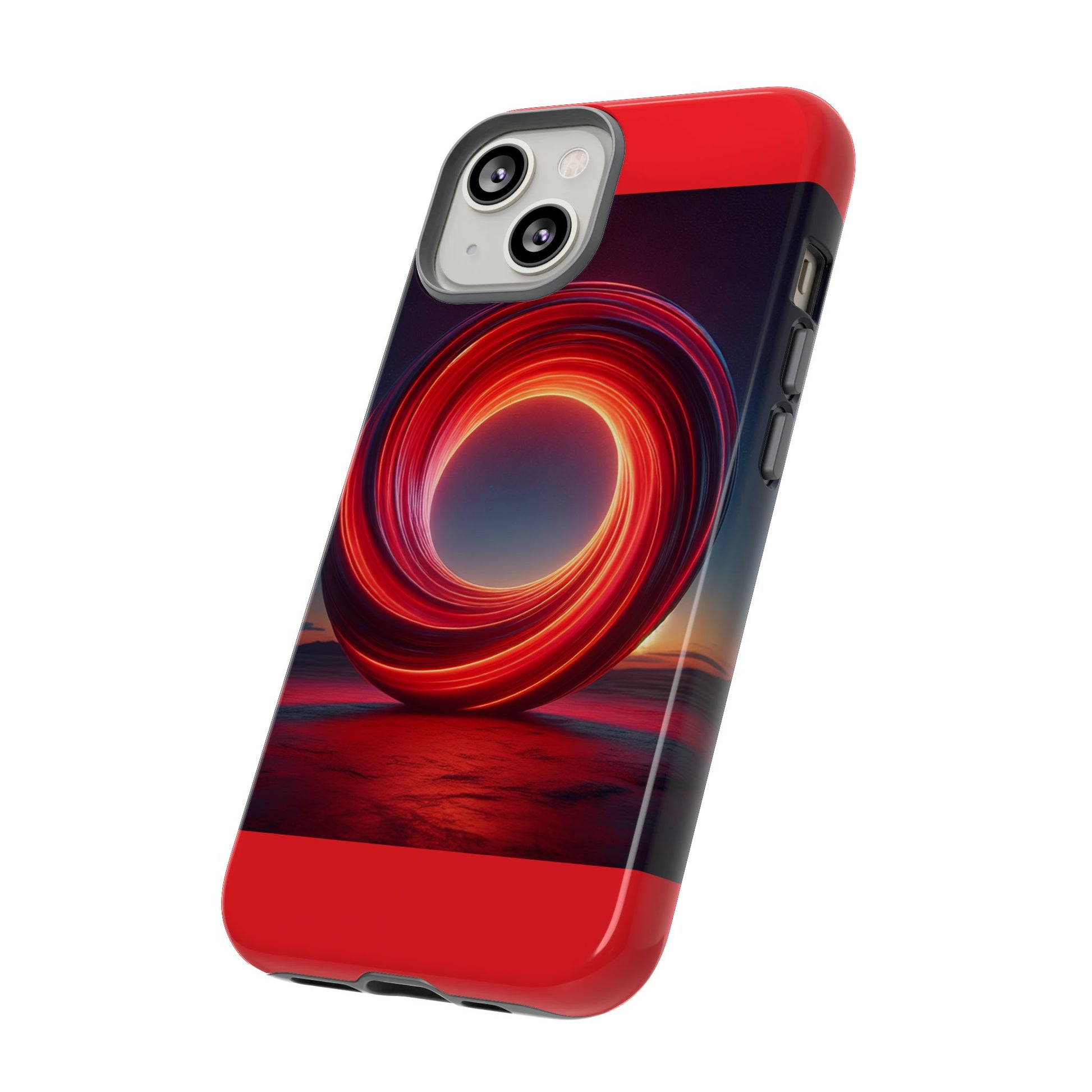 Vibrant Phone Case with Abstract Design, Tough Cases for Tech Lovers, Sleek Protection, Gift for Friends, Customizable Mobile Accessory