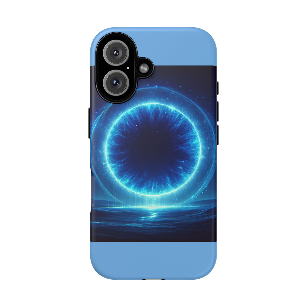 Blue Galaxy Phone Case, Tough Phone Cover, Cosmic Protection Case, Space Design, Gift for Space Lovers