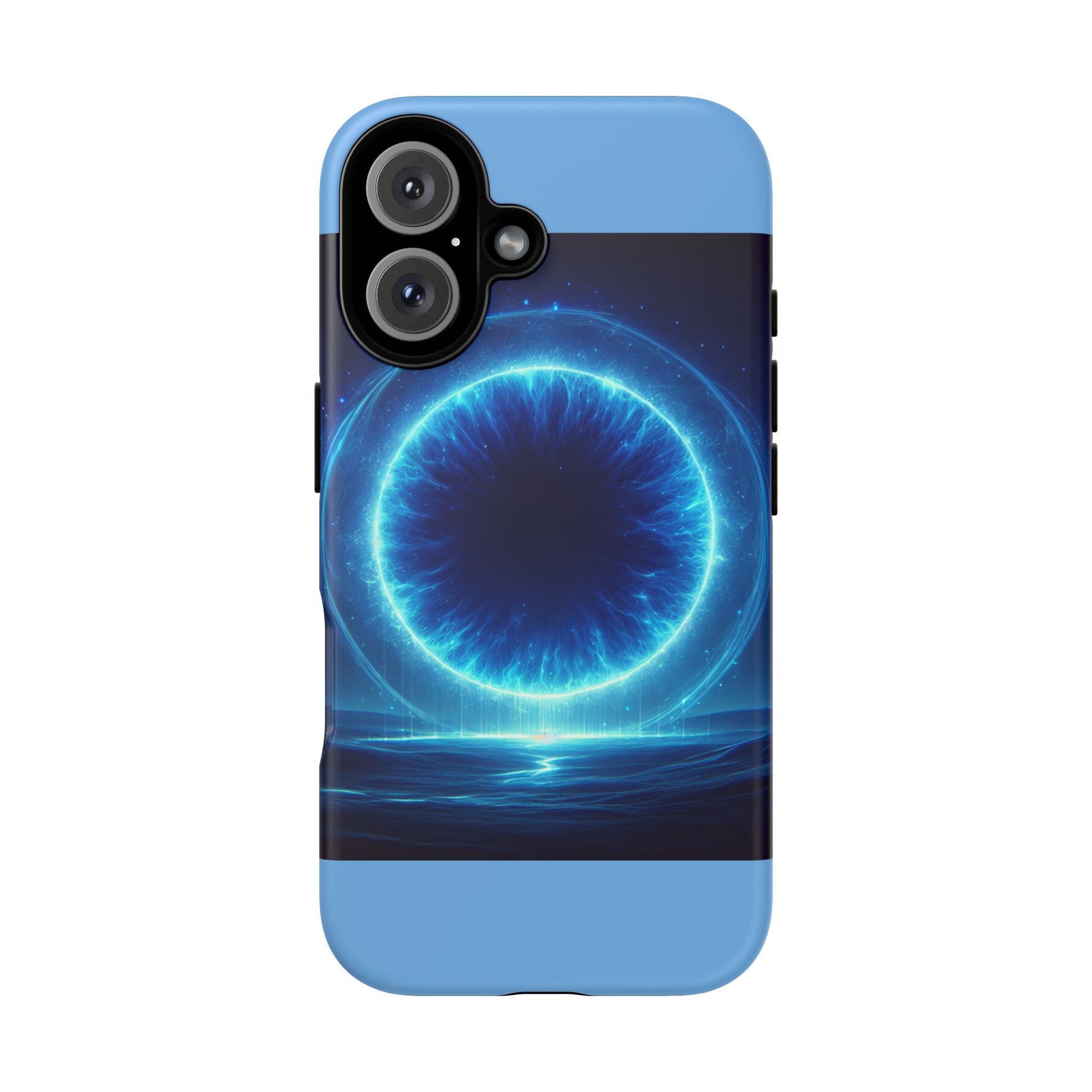 Blue Galaxy Phone Case, Tough Phone Cover, Cosmic Protection Case, Space Design, Gift for Space Lovers