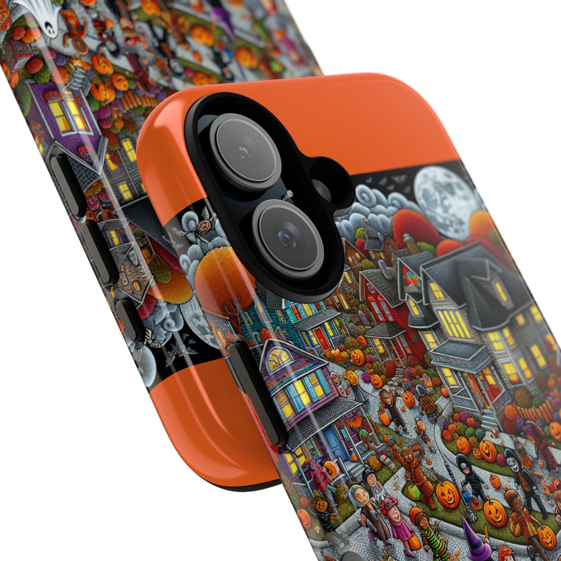 Halloween Phone Case, Tough Cases for Spooky Season, Fall Decor, Trick or Treat, Pumpkin Lovers, Ghost Design