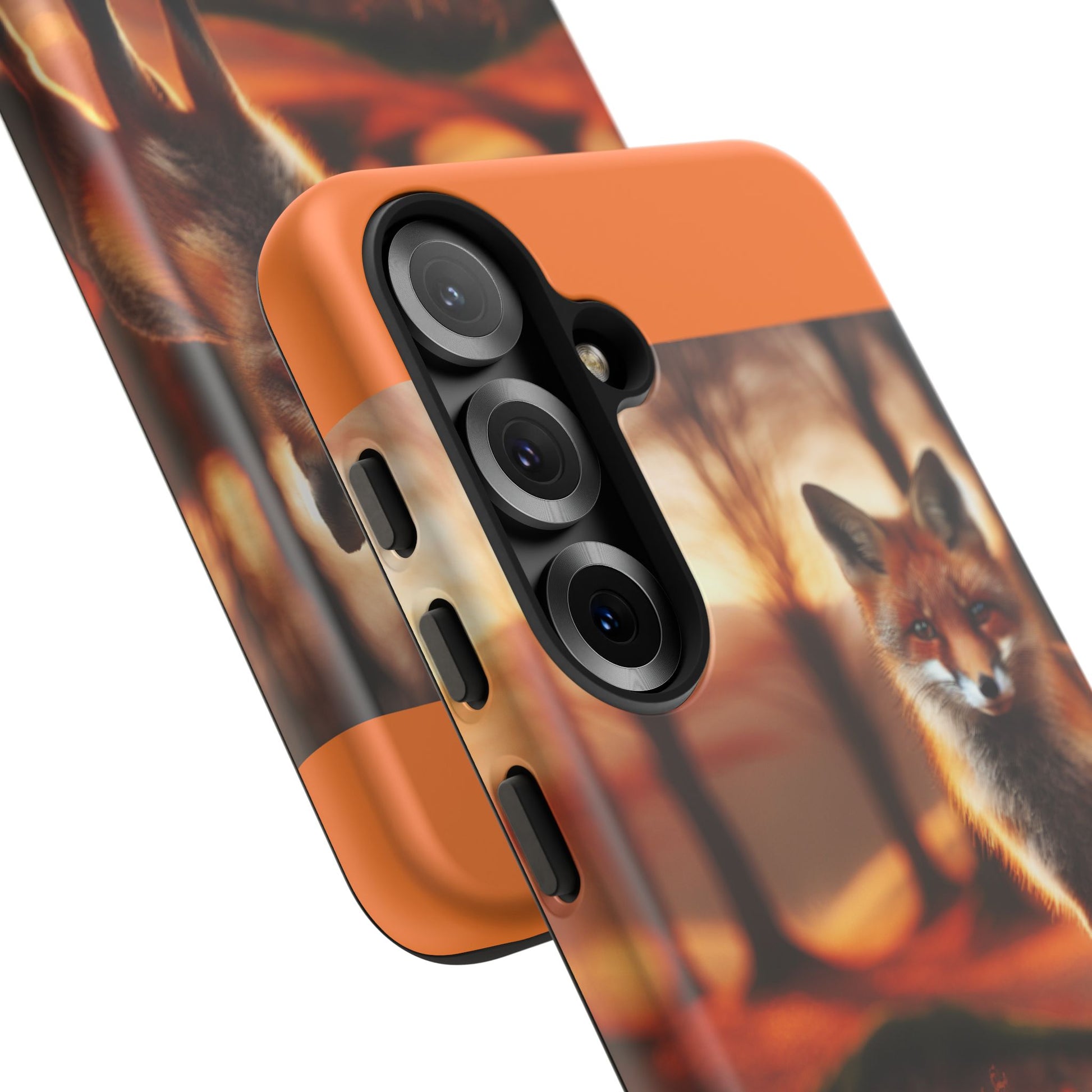 Fox Phone Case with Autumn Vibe, Fall Aesthetic, Nature Lover Gift, Tough Protection, Cute Animal Design