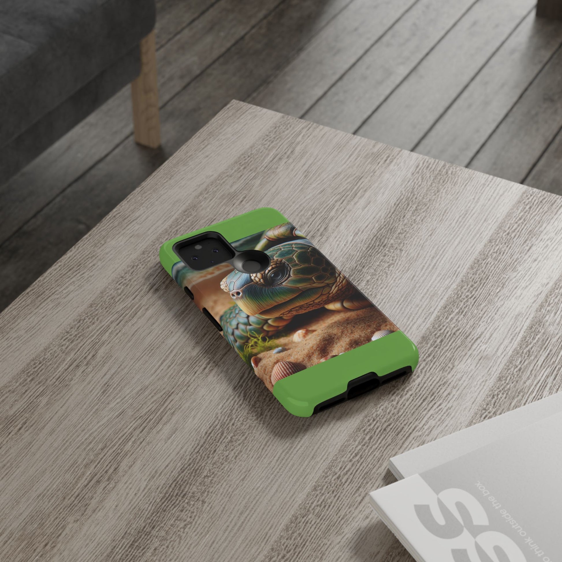 Turtle Phone Case, Sea Life Accessory, Ocean Lover Gift, Nature Inspired Cover, Eco-Friendly Protection
