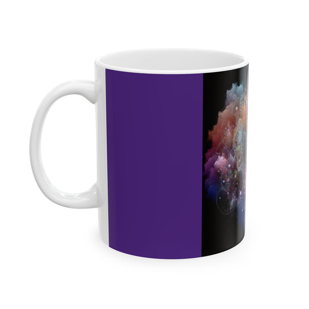 Cosmic Dreams Ceramic Mug, Galaxy Mug, Space Coffee Cup, Astronaut Gift, Unique Home Decor, Sci-Fi Mug