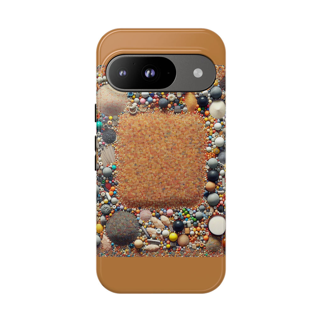Colorful Phone Case with Unique Texture, Tough Case, Phone Accessory, Trendy Design, Gift for Tech Lovers, Durable Protection