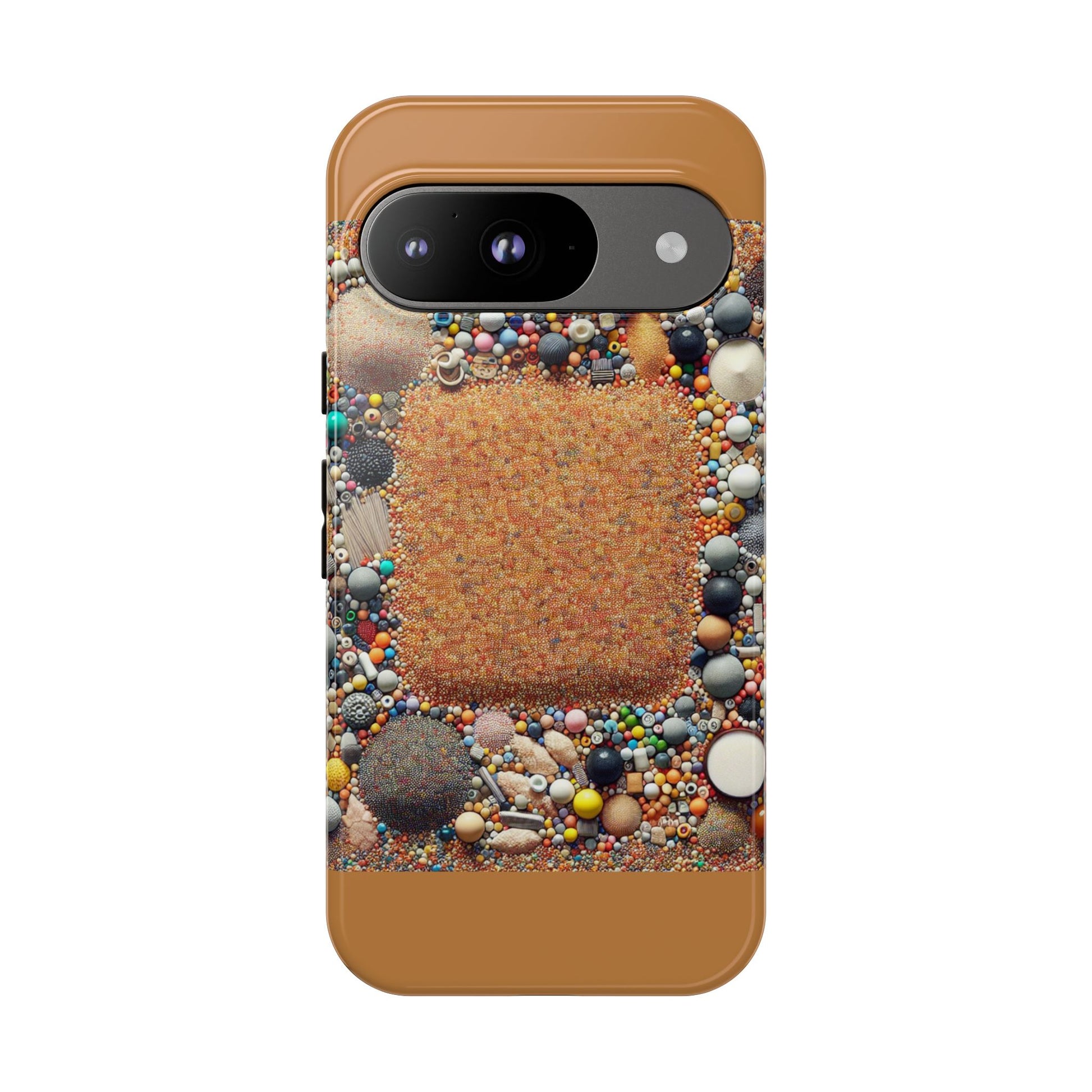 Colorful Phone Case with Unique Texture, Tough Case, Phone Accessory, Trendy Design, Gift for Tech Lovers, Durable Protection