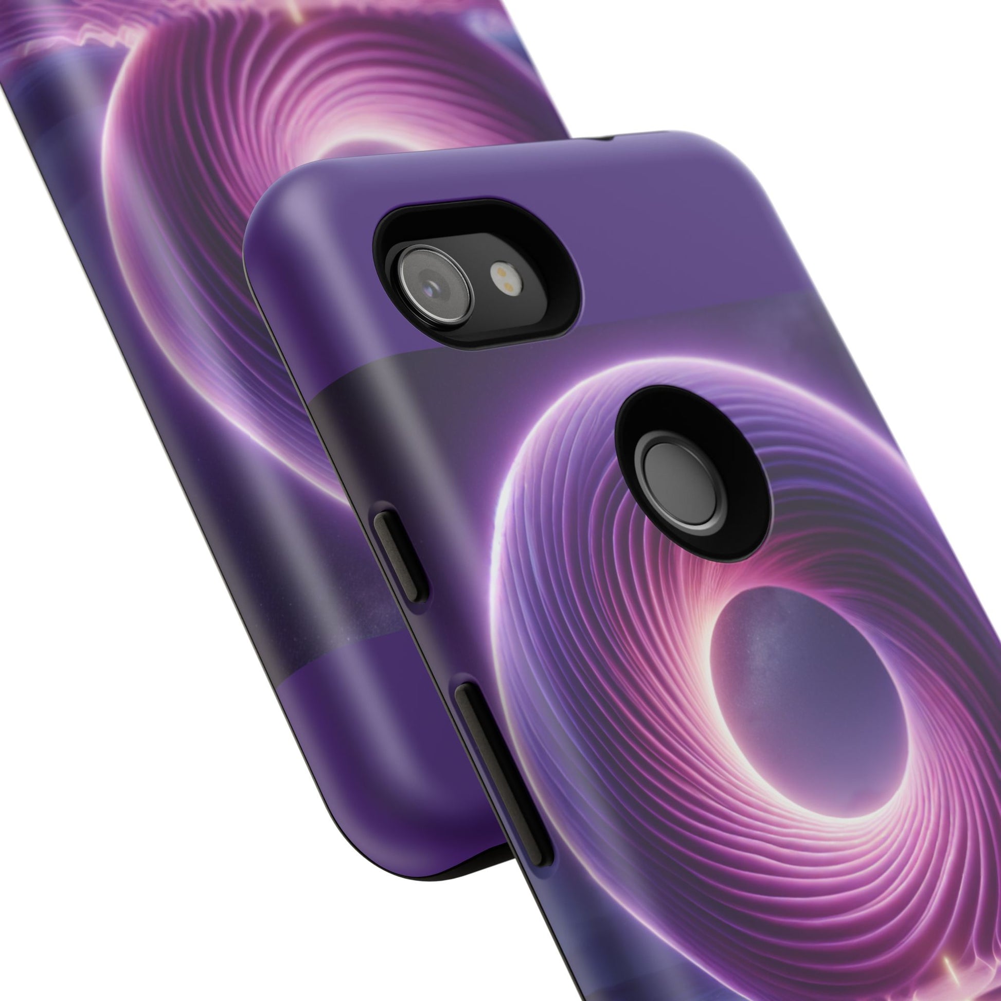 Colorful Phone Case with Swirling Design, Tough Phone Cover, Cosmic Phone Protector, Unique Gift for Tech Lovers, Stylish Smartphone Shell