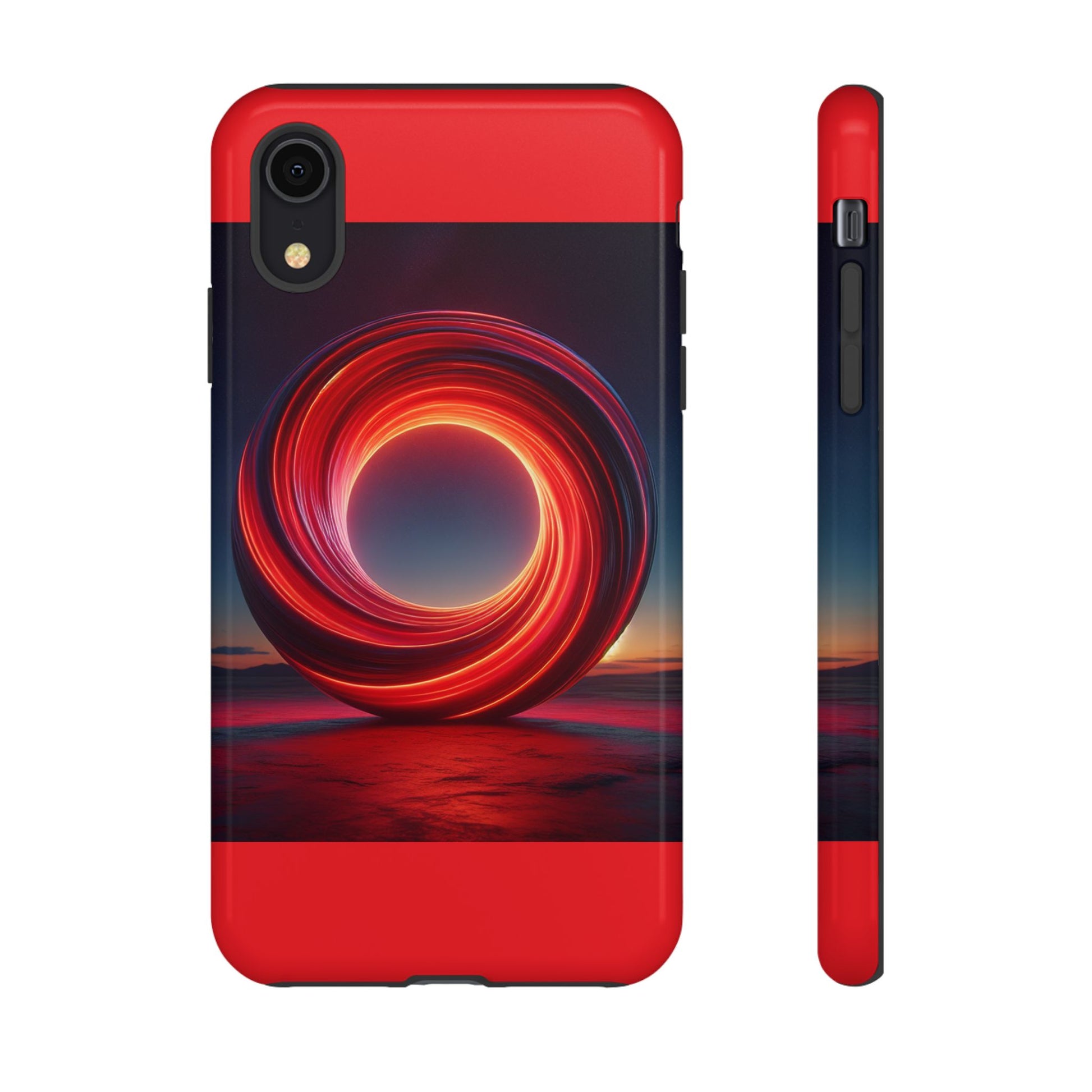 Vibrant Phone Case with Abstract Design, Tough Cases for Tech Lovers, Sleek Protection, Gift for Friends, Customizable Mobile Accessory
