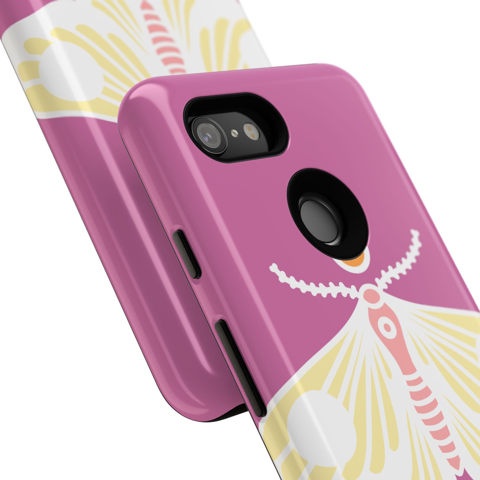 Colorful Moth Phone Case | Tough Cases for iPhone, Unique Gift, Nature Lovers, Boho Style, Trendy Accessories