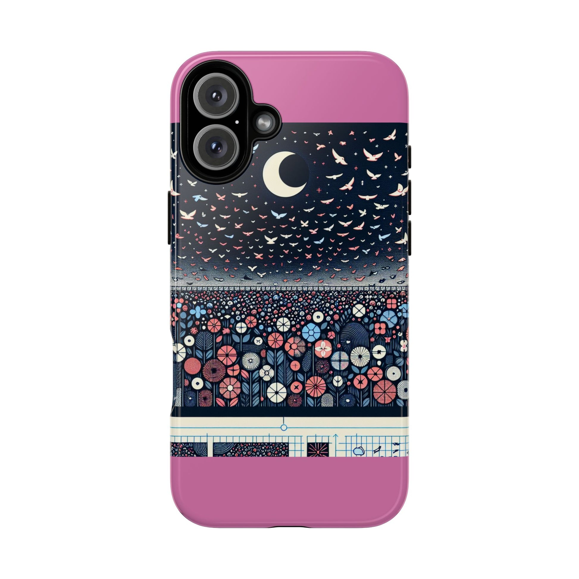 Floral Phone Case, Tough Cases for iPhone, Nature-Inspired Design, Gift for Her, Stylish Protection, Trending Accessory