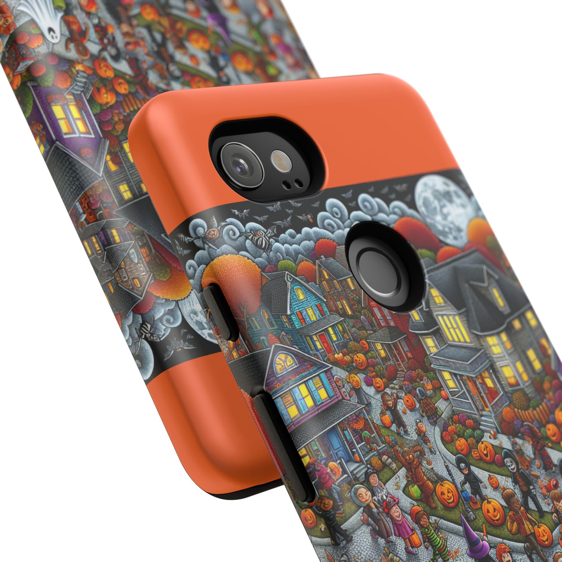 Halloween Phone Case, Tough Cases for Spooky Season, Fall Decor, Trick or Treat, Pumpkin Lovers, Ghost Design