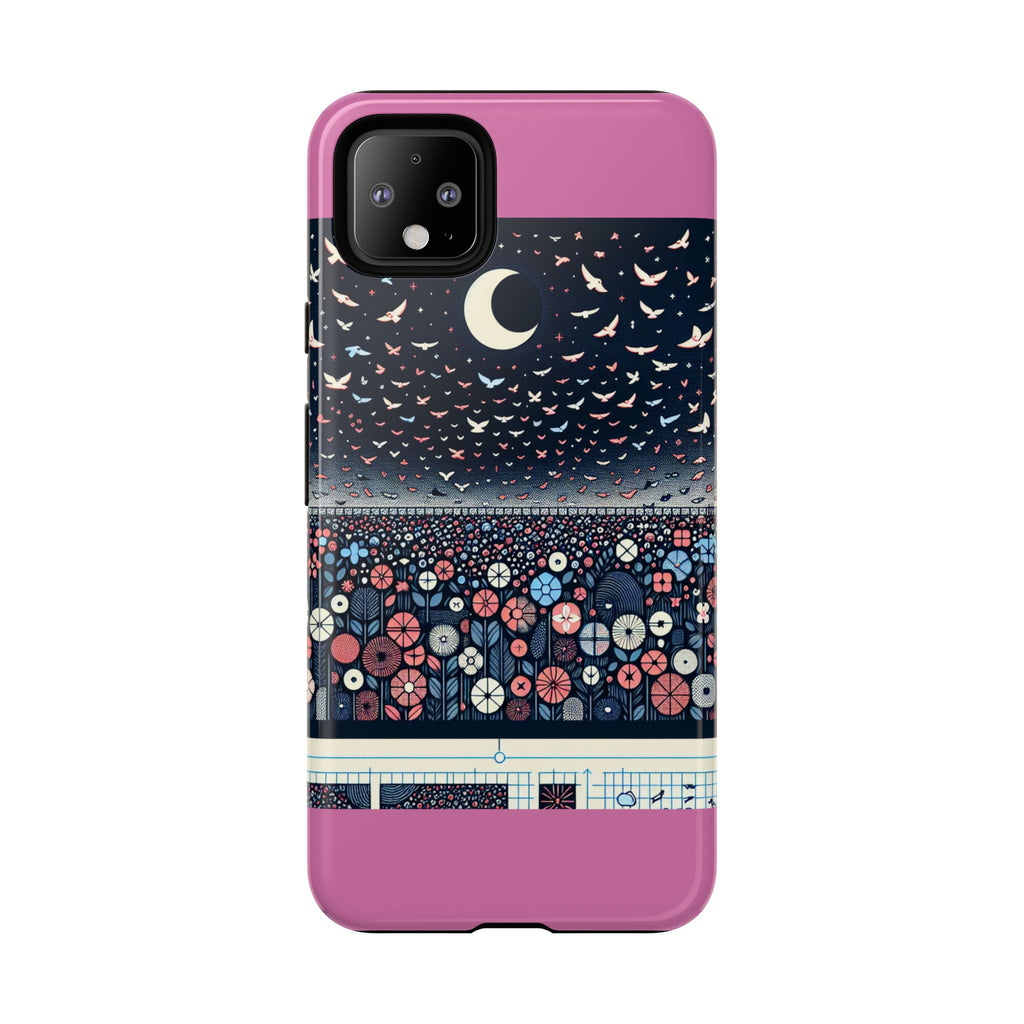 Floral Phone Case, Tough Cases for iPhone, Nature-Inspired Design, Gift for Her, Stylish Protection, Trending Accessory