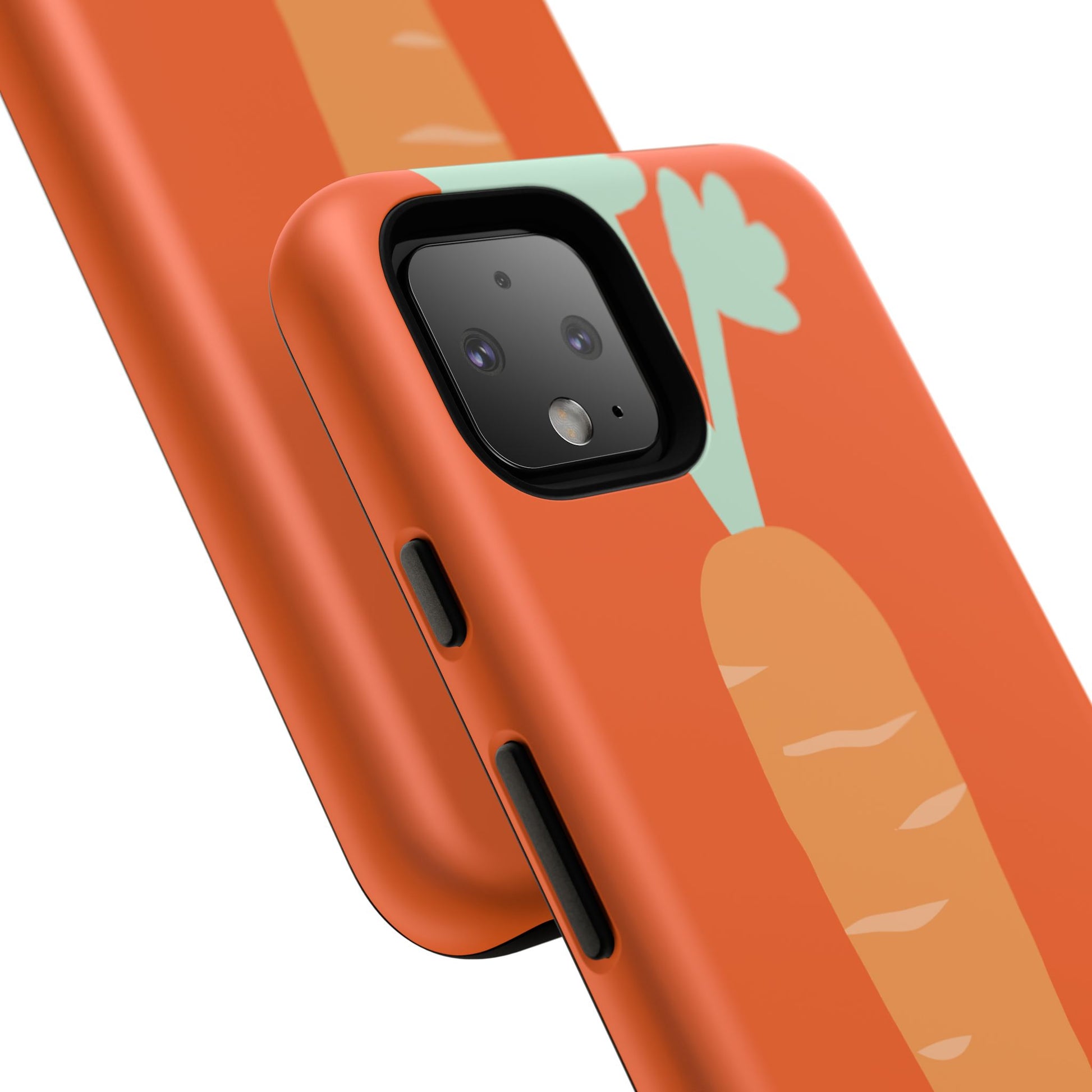 Tough Cases Carrot Phone Case, Cute Smartphone Cover, Fun Gift for Garden Lovers, Fall Decor, Vegan Accessories, Colorful Case