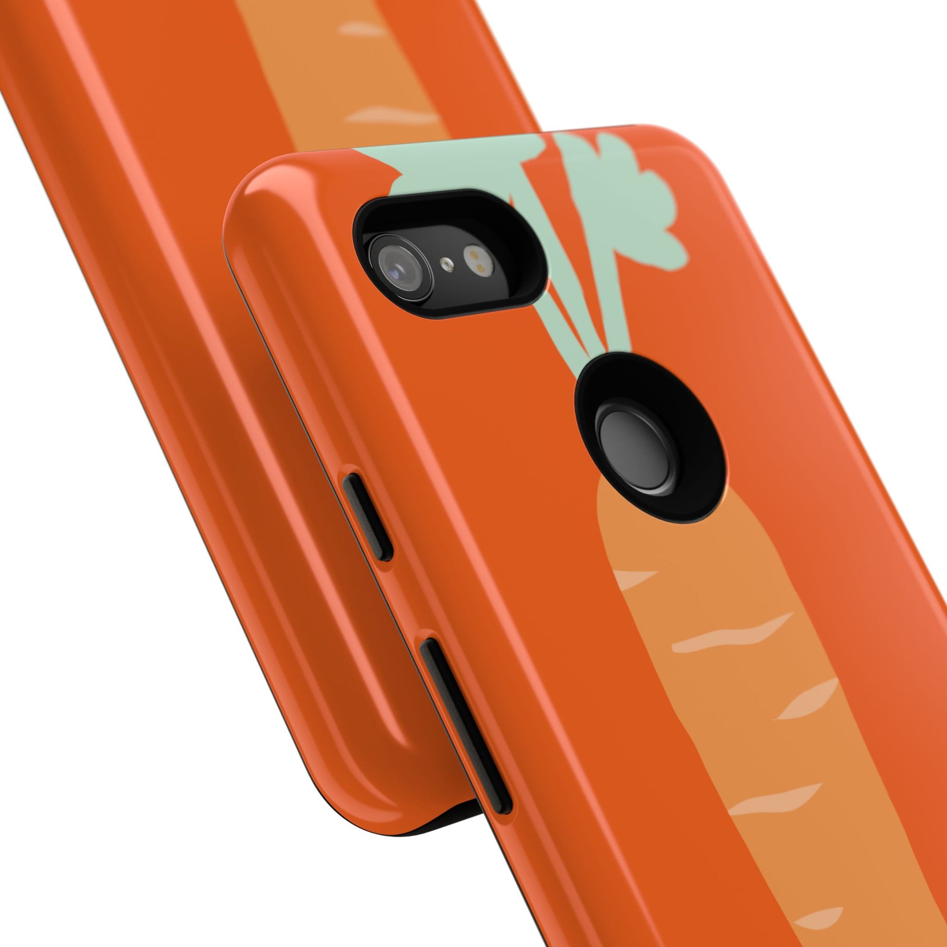 Tough Cases Carrot Phone Case, Cute Smartphone Cover, Fun Gift for Garden Lovers, Fall Decor, Vegan Accessories, Colorful Case