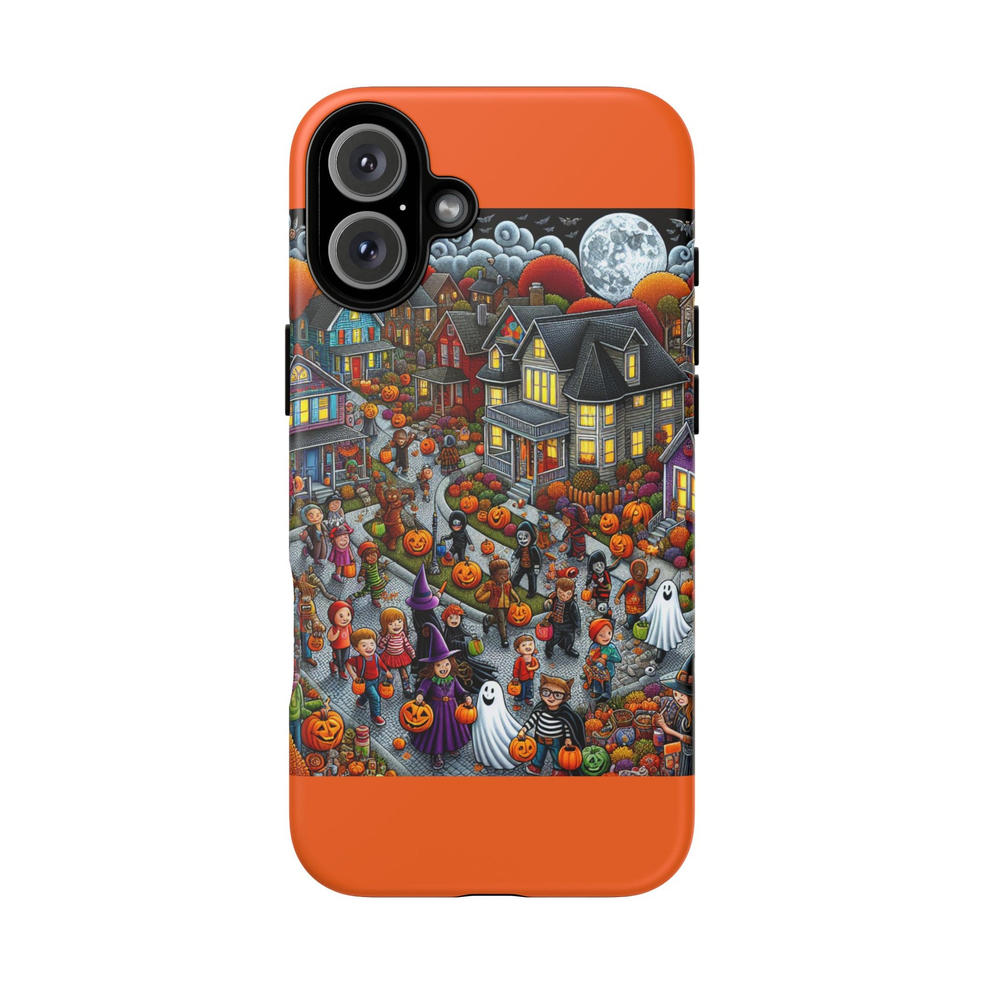 Halloween Phone Case, Tough Cases for Spooky Season, Fall Decor, Trick or Treat, Pumpkin Lovers, Ghost Design