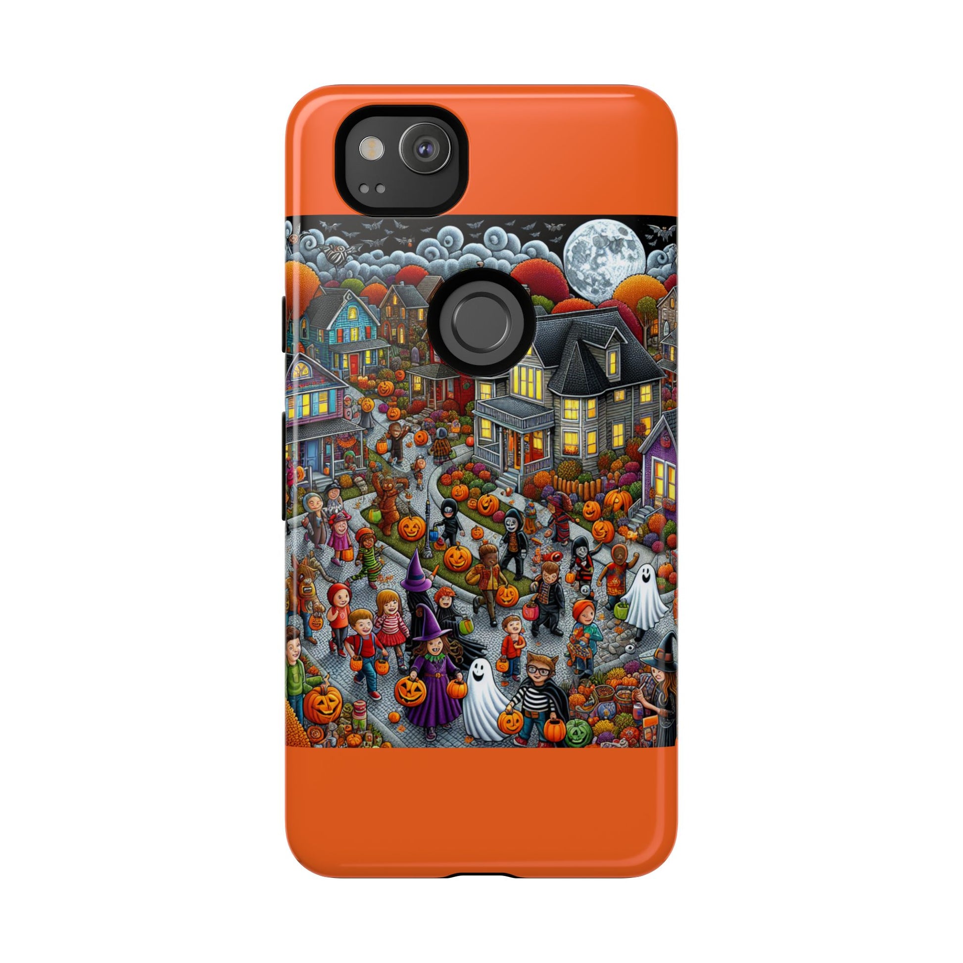 Halloween Phone Case, Tough Cases for Spooky Season, Fall Decor, Trick or Treat, Pumpkin Lovers, Ghost Design