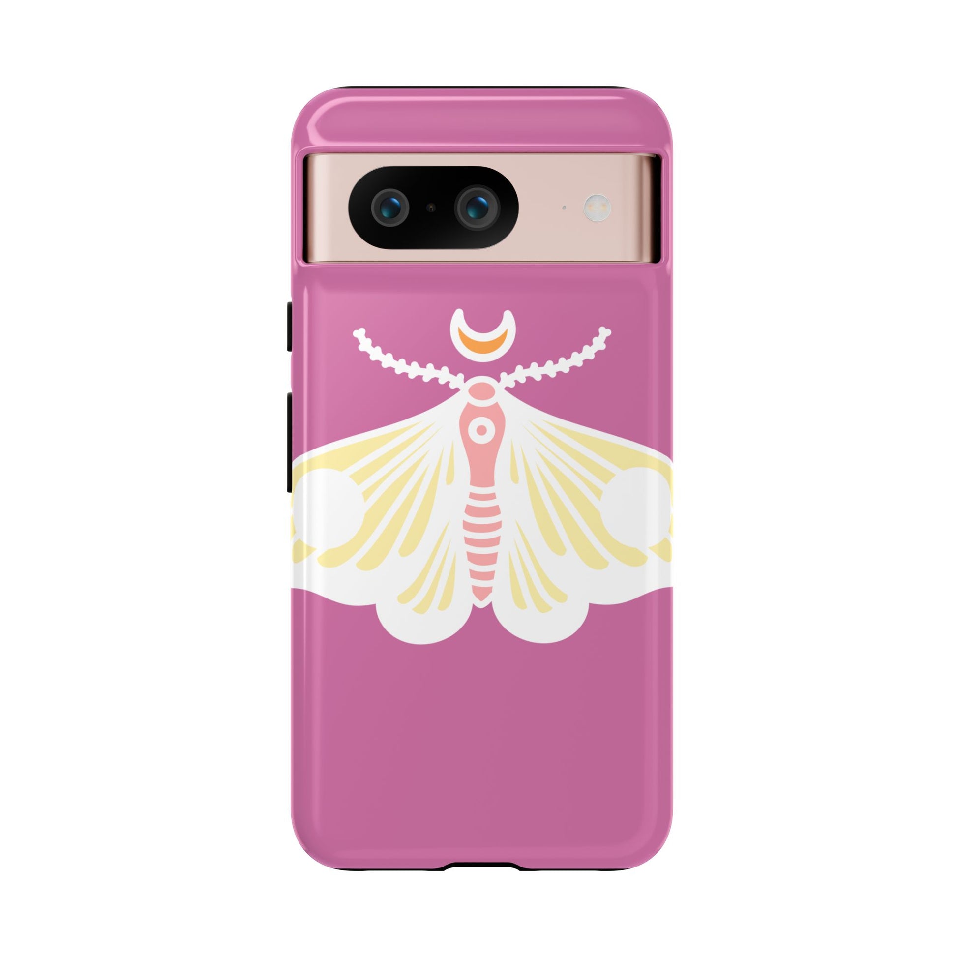 Colorful Moth Phone Case | Tough Cases for iPhone, Unique Gift, Nature Lovers, Boho Style, Trendy Accessories