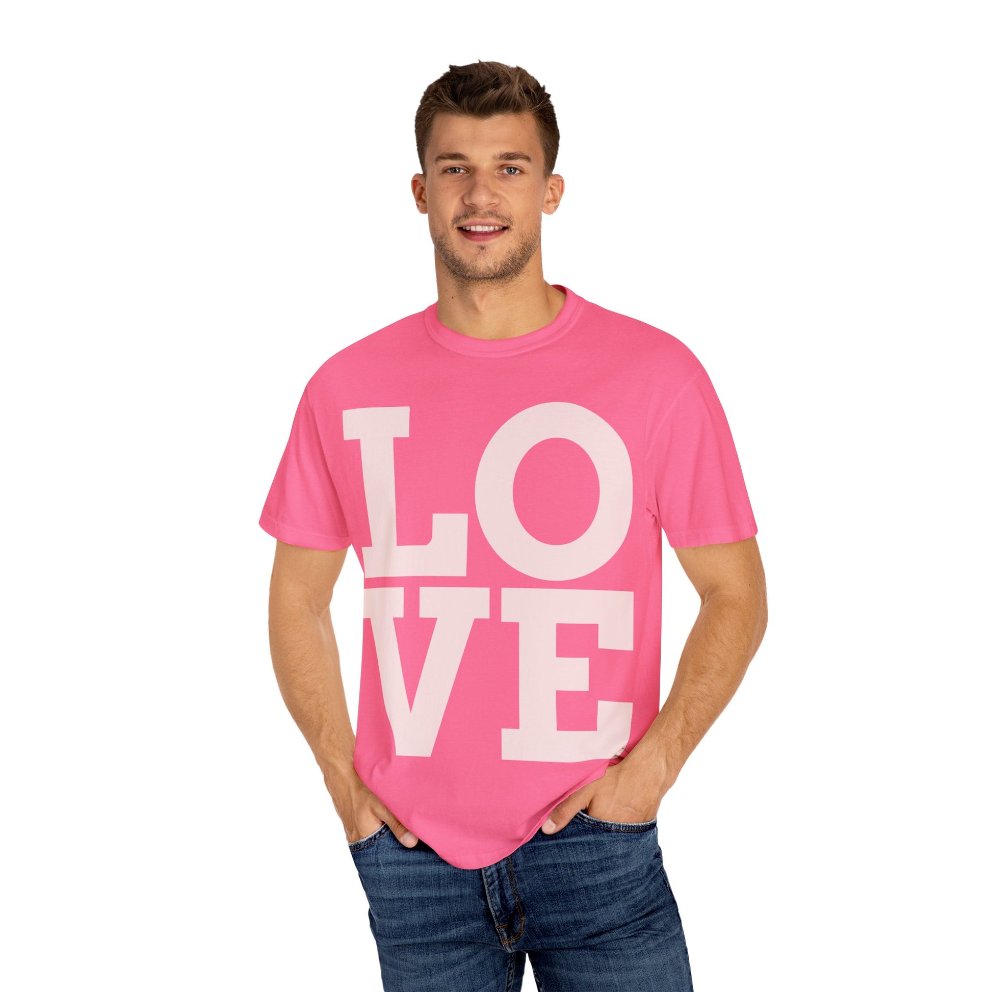 Love Graphic Unisex T-Shirt, Casual Tee, Gift for Her, Valentine's Day Shirt, Romantic Apparel, Everyday Wear