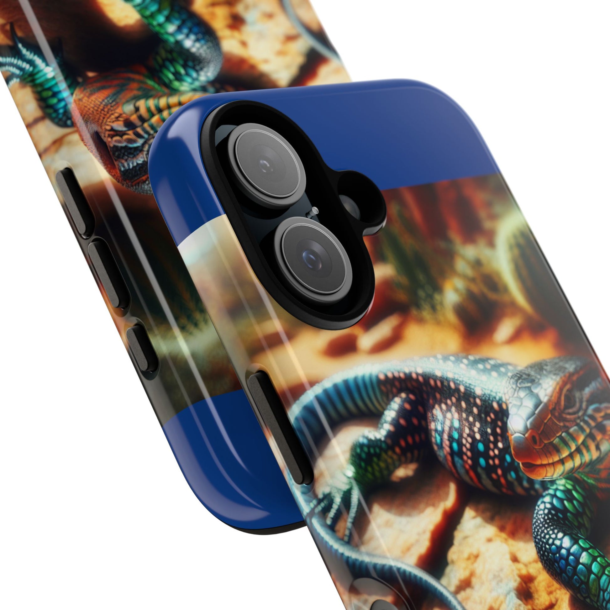 Vibrant Reptile Phone Case, Tough Cases for Animal Lovers, Wildlife Accessories, Unique Gifts, Eco-Friendly Phone Cover
