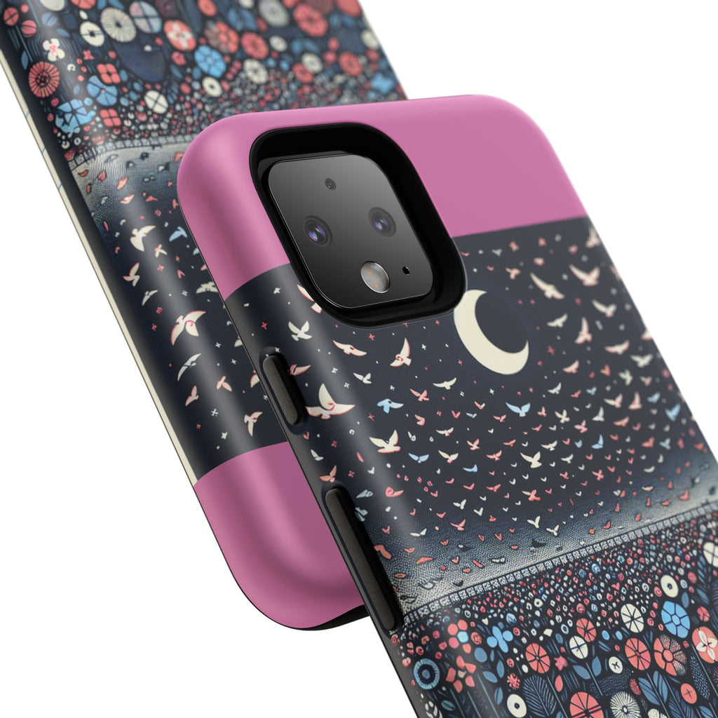 Floral Phone Case, Tough Cases for iPhone, Nature-Inspired Design, Gift for Her, Stylish Protection, Trending Accessory
