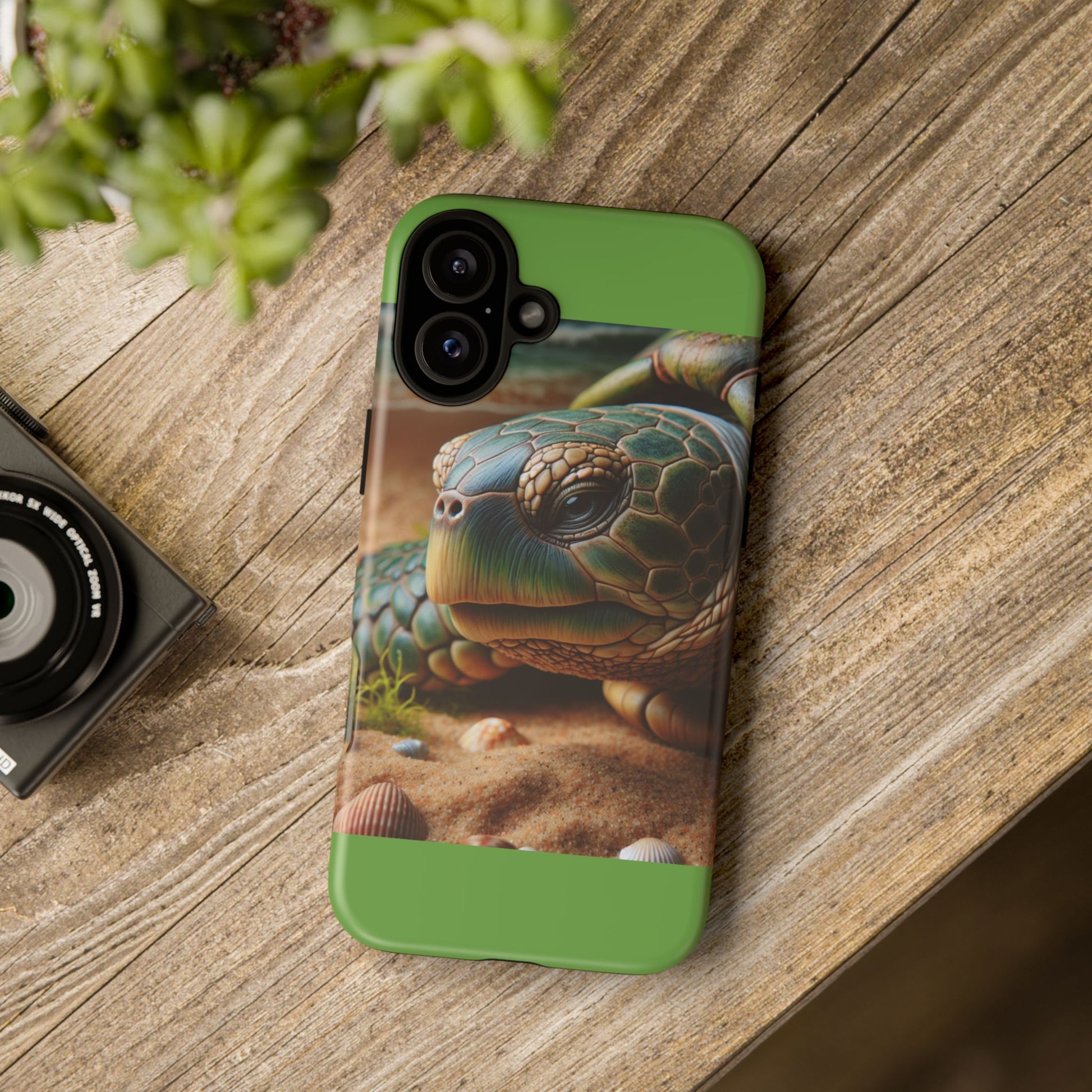 Turtle Phone Case, Sea Life Accessory, Ocean Lover Gift, Nature Inspired Cover, Eco-Friendly Protection