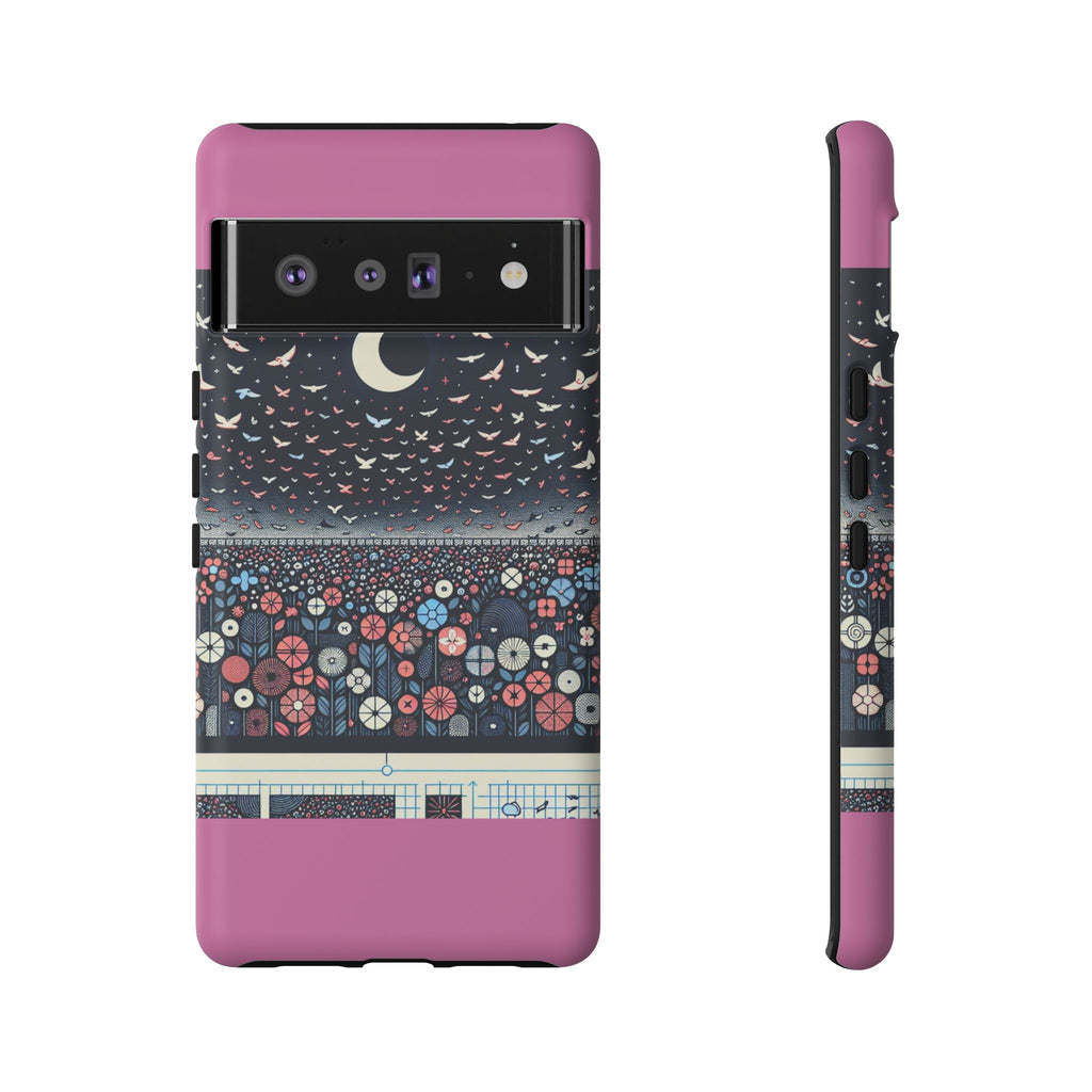 Floral Phone Case, Tough Cases for iPhone, Nature-Inspired Design, Gift for Her, Stylish Protection, Trending Accessory