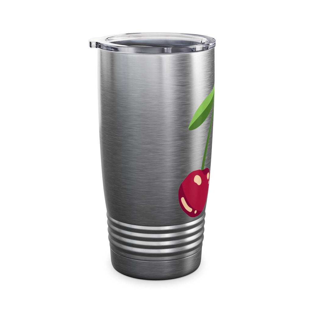 Cherry Blossom 20oz Tumbler | Cute Travel Mug, Water Bottle, Gift for Fruit Lovers, Summer Vibes, Eco-Friendly Drinkware