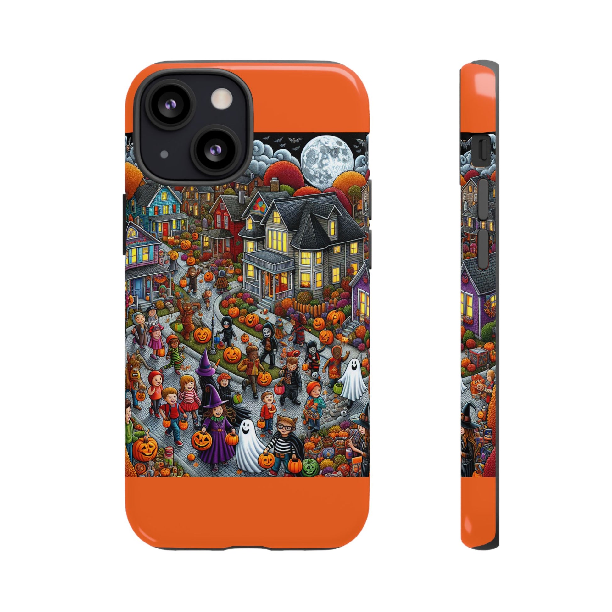 Halloween Phone Case, Tough Cases for Spooky Season, Fall Decor, Trick or Treat, Pumpkin Lovers, Ghost Design
