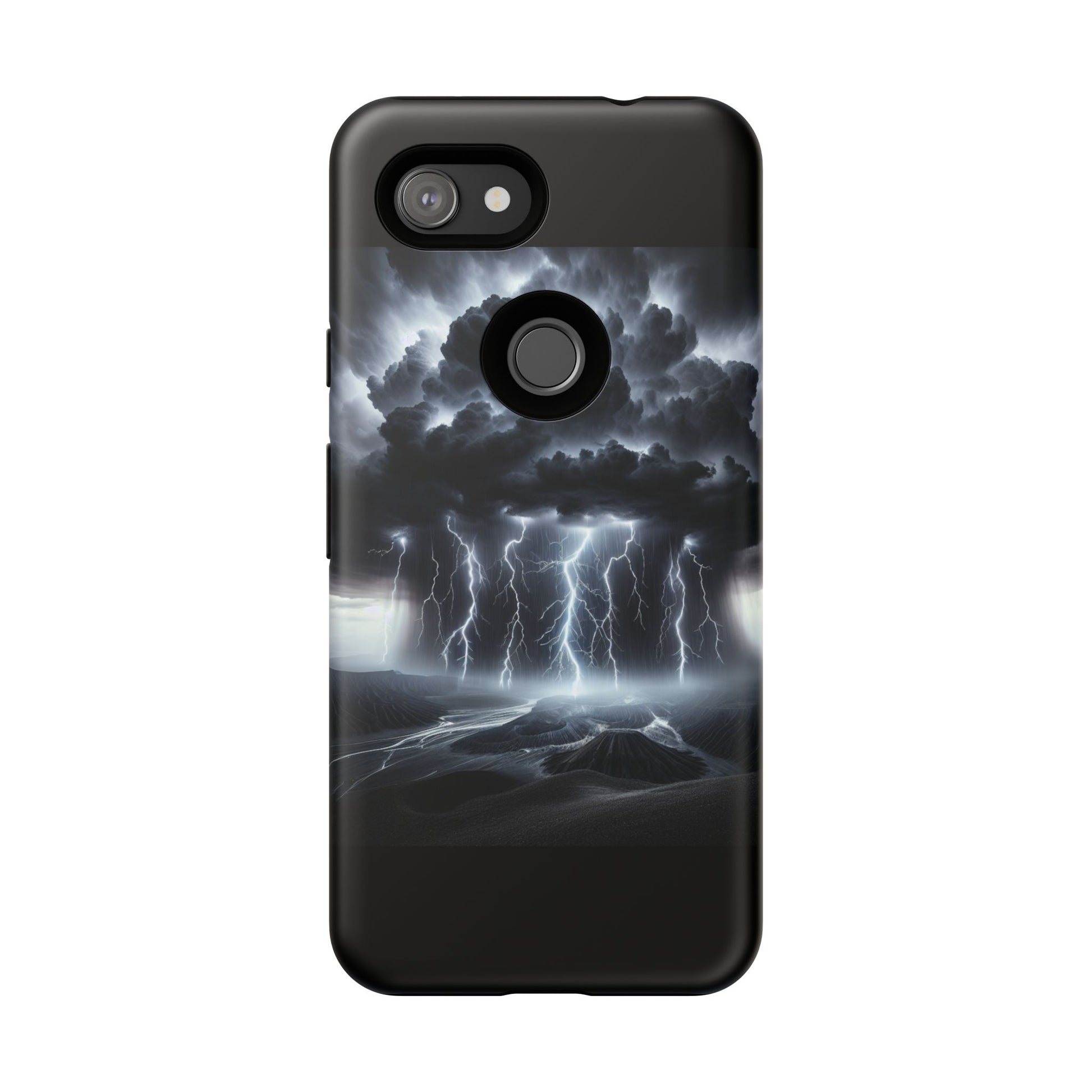 Tough Cases for the Bold: Stormy Thunder Phone Case, Lightning Protection, Durable Cover for Adventurers, Unique Gift for Nature [...]