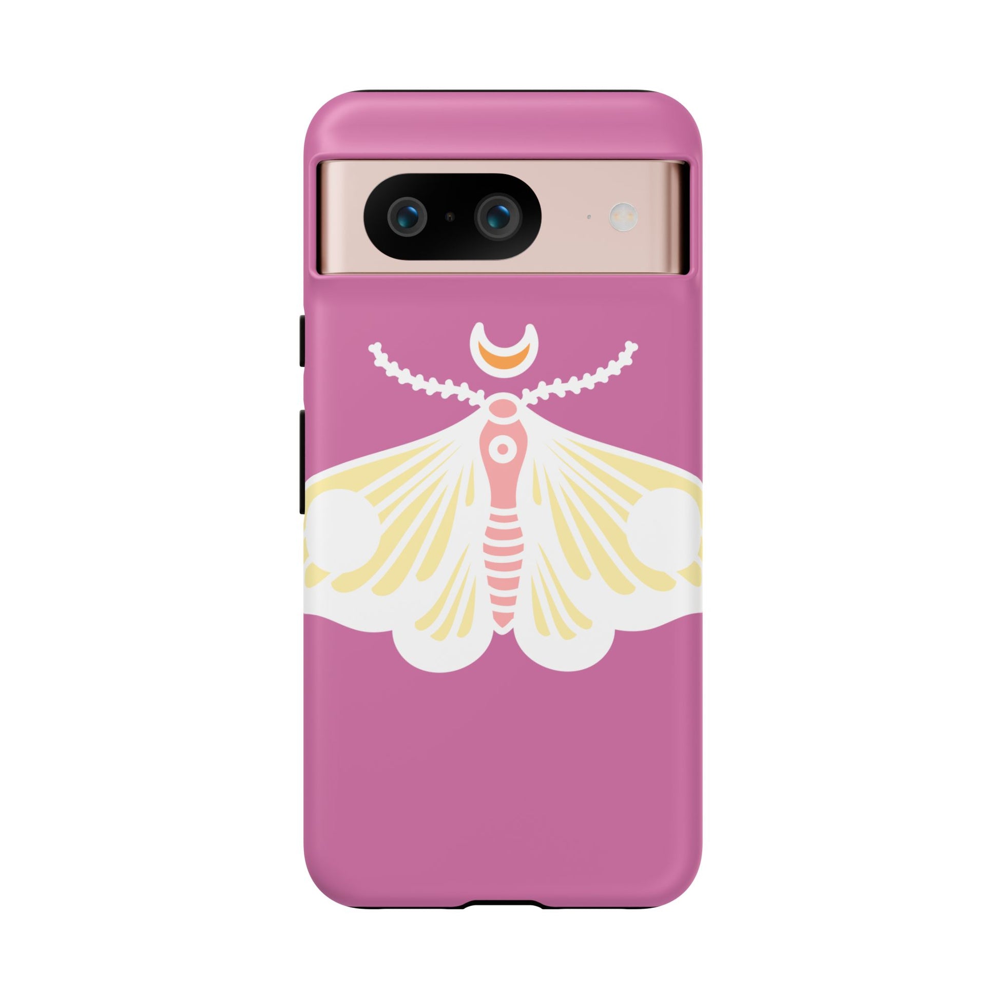 Colorful Moth Phone Case | Tough Cases for iPhone, Unique Gift, Nature Lovers, Boho Style, Trendy Accessories
