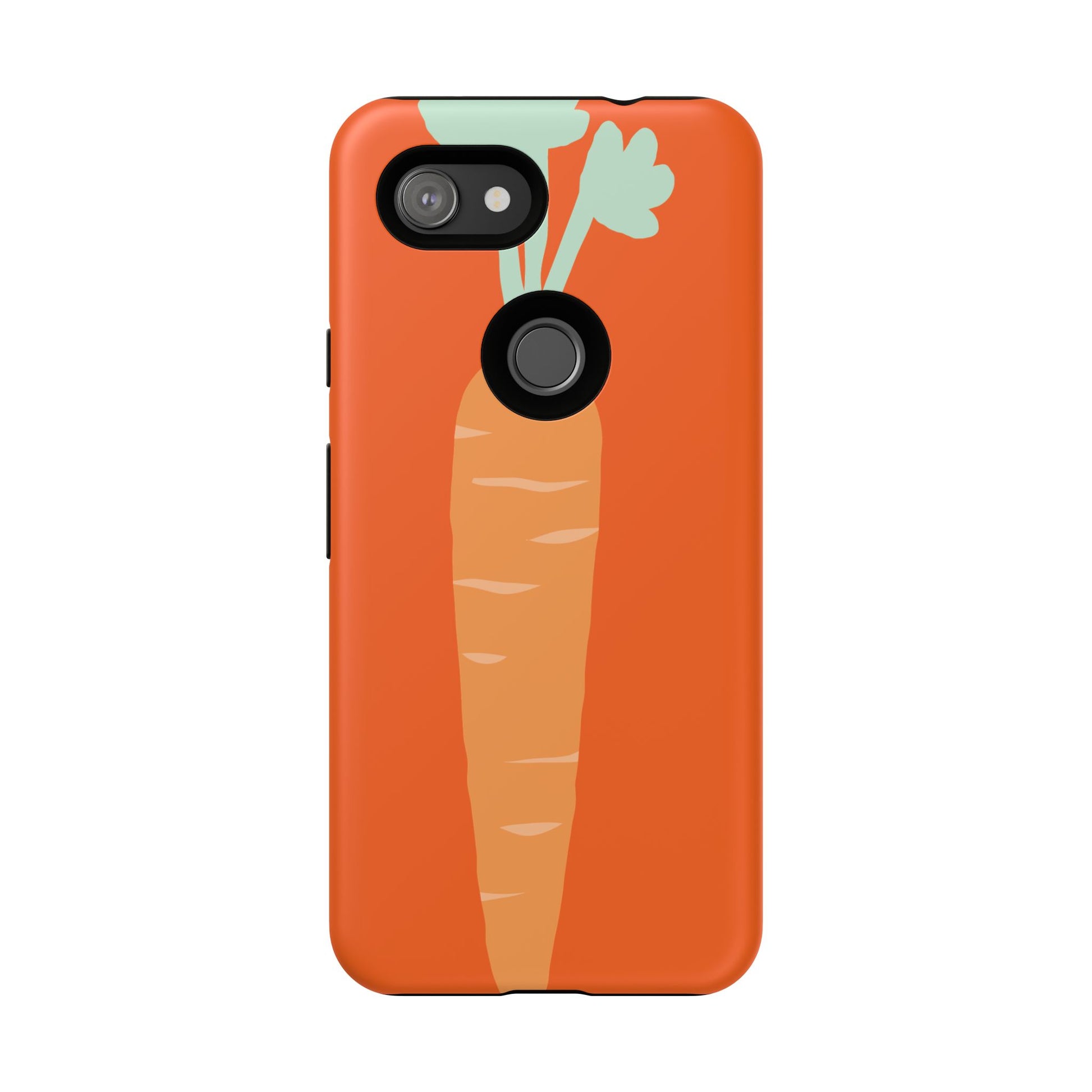 Tough Cases Carrot Phone Case, Cute Smartphone Cover, Fun Gift for Garden Lovers, Fall Decor, Vegan Accessories, Colorful Case