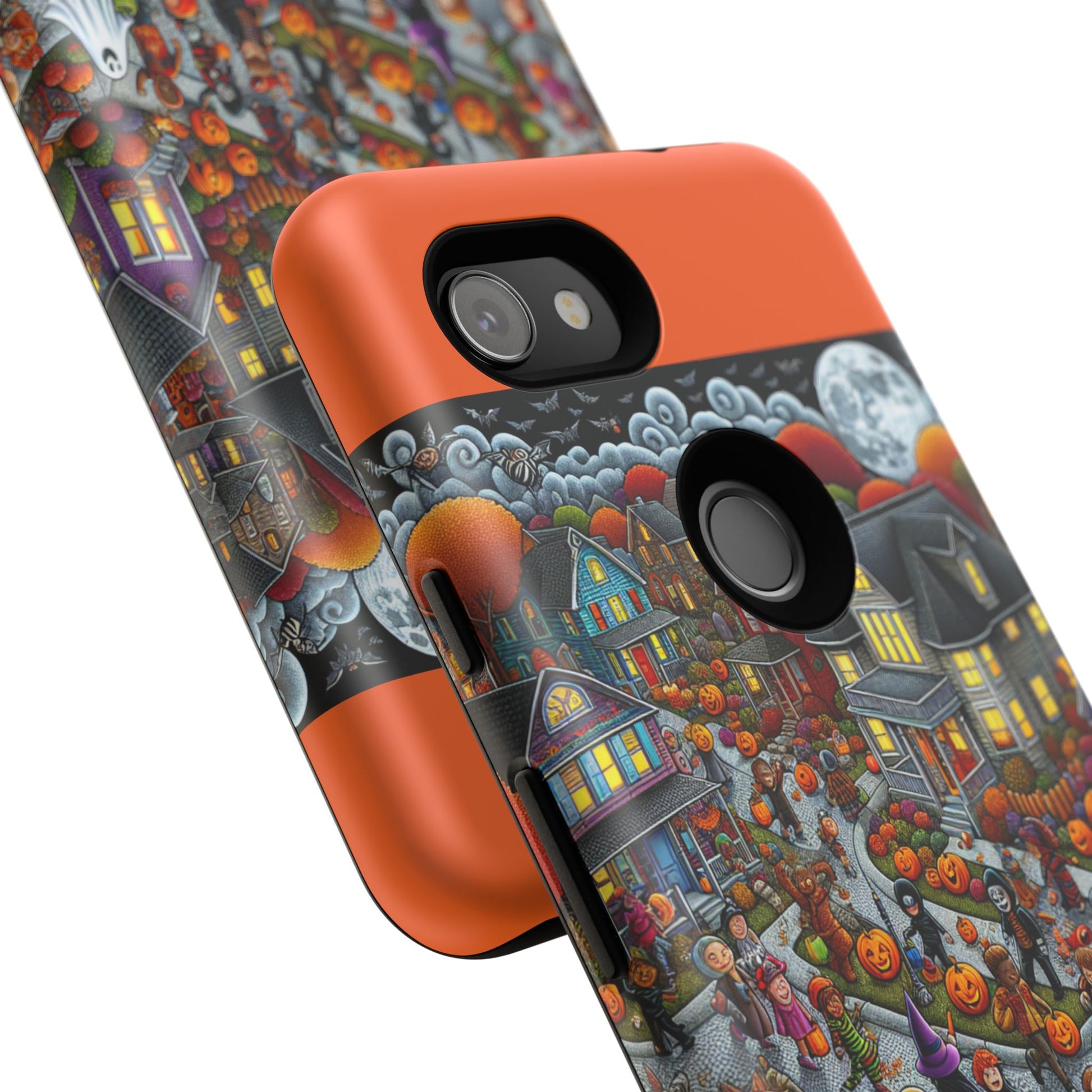 Halloween Phone Case, Tough Cases for Spooky Season, Fall Decor, Trick or Treat, Pumpkin Lovers, Ghost Design