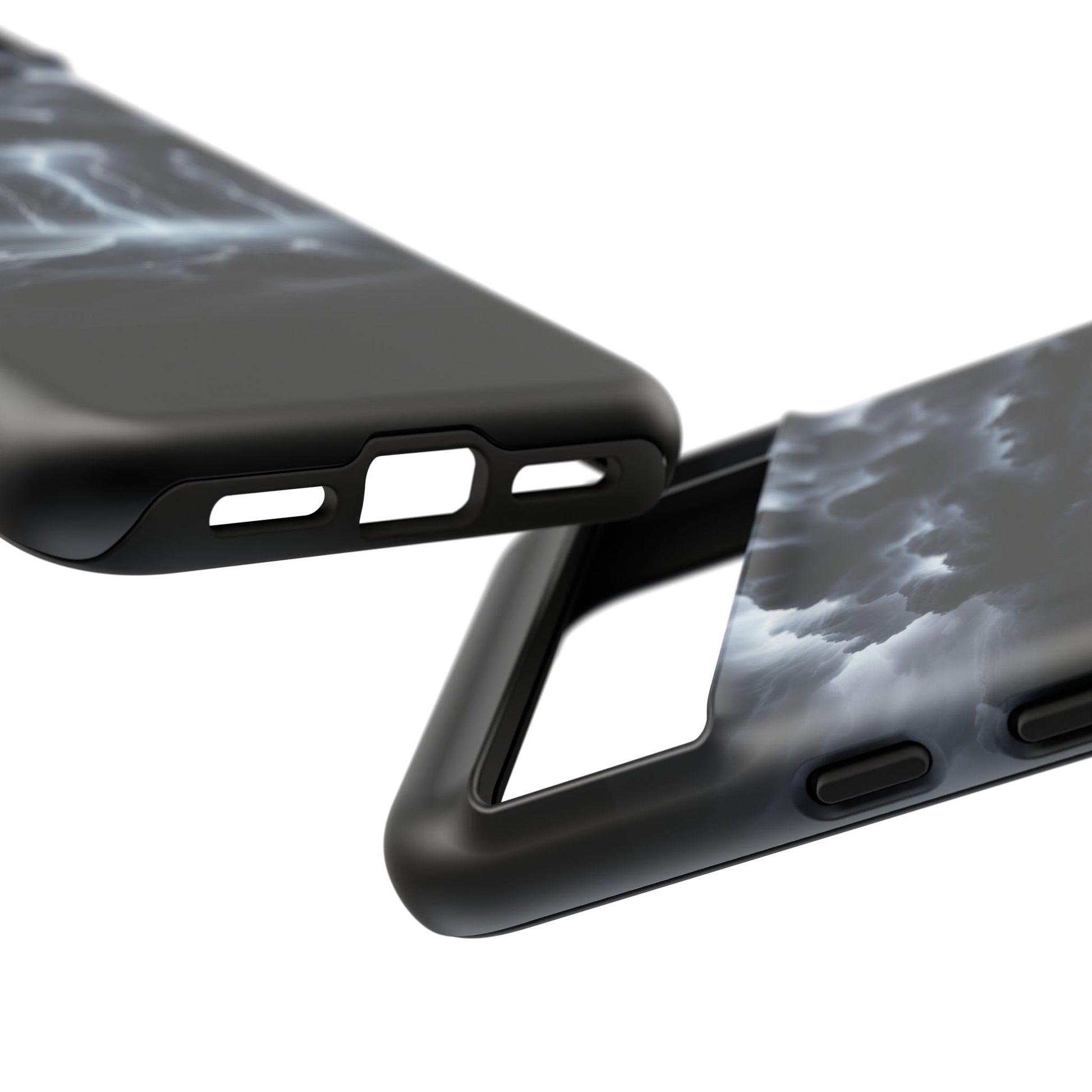 Tough Cases for the Bold: Stormy Thunder Phone Case, Lightning Protection, Durable Cover for Adventurers, Unique Gift for Nature [...]