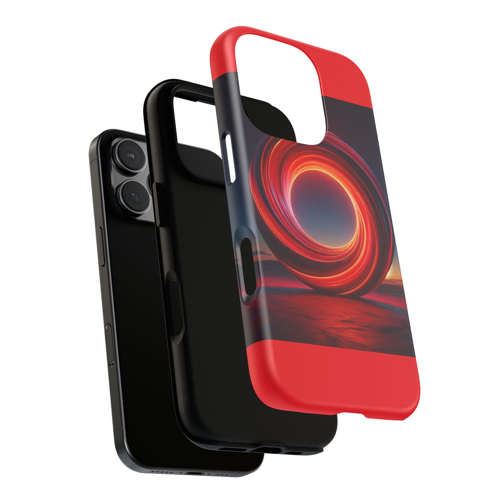 Vibrant Phone Case with Abstract Design, Tough Cases for Tech Lovers, Sleek Protection, Gift for Friends, Customizable Mobile Accessory