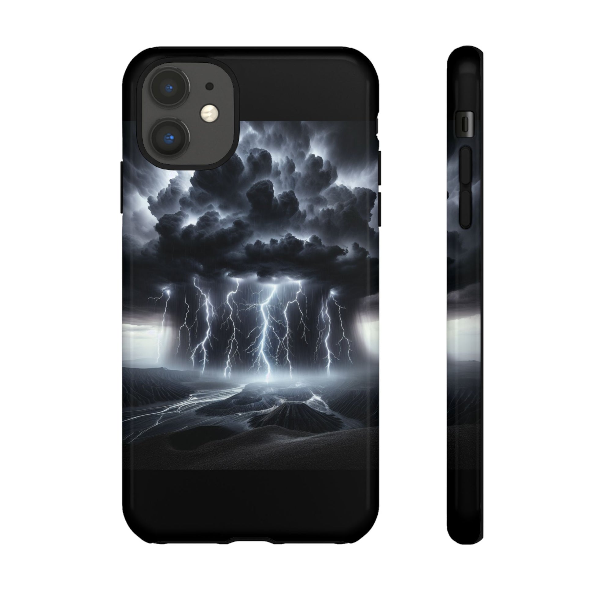 Tough Cases for the Bold: Stormy Thunder Phone Case, Lightning Protection, Durable Cover for Adventurers, Unique Gift for Nature [...]