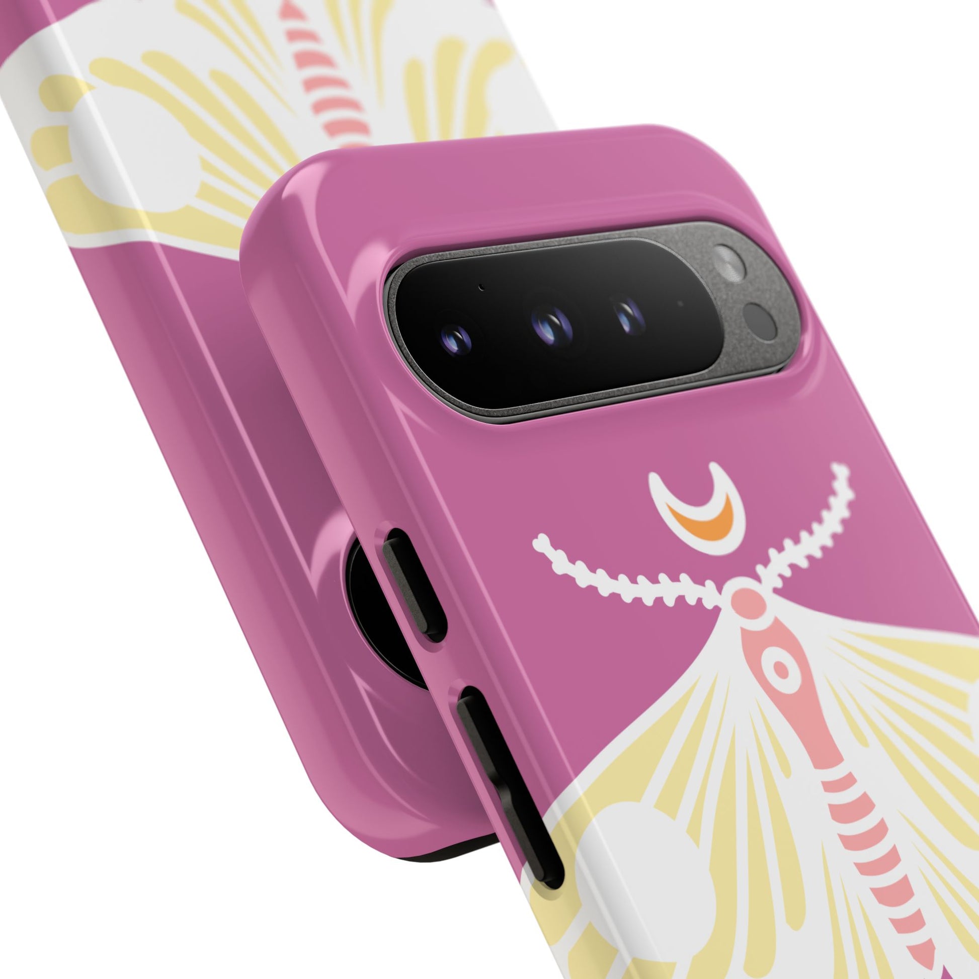 Colorful Moth Phone Case | Tough Cases for iPhone, Unique Gift, Nature Lovers, Boho Style, Trendy Accessories