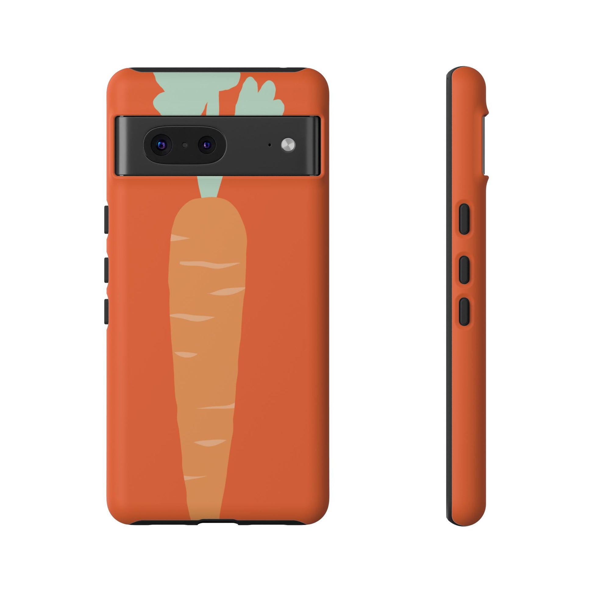 Tough Cases Carrot Phone Case, Cute Smartphone Cover, Fun Gift for Garden Lovers, Fall Decor, Vegan Accessories, Colorful Case