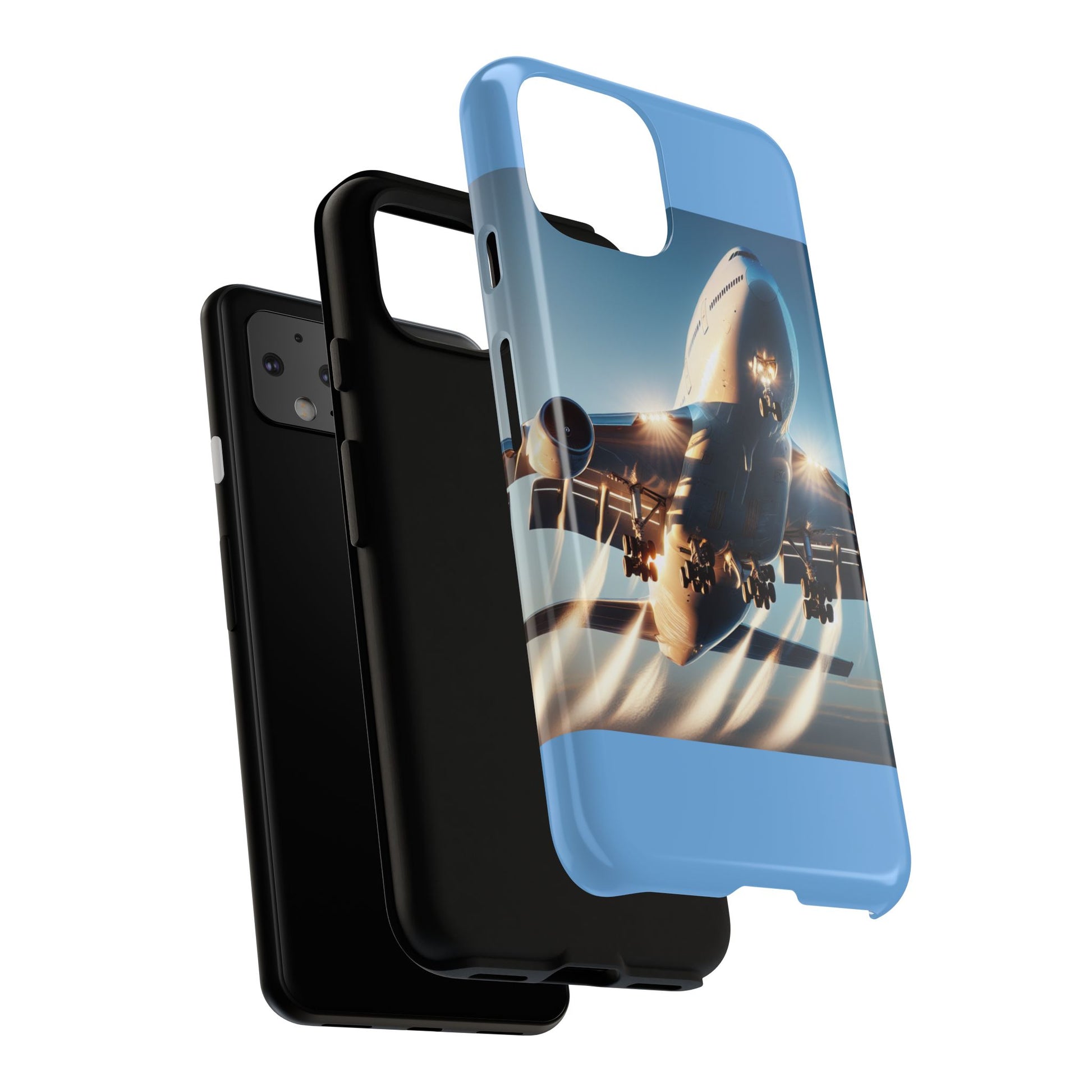 Aviation Phone Case, Tough Protection for Travelers, Airplane Lover Gift, Stylish Cell Cover, Adventure Ready Accessories