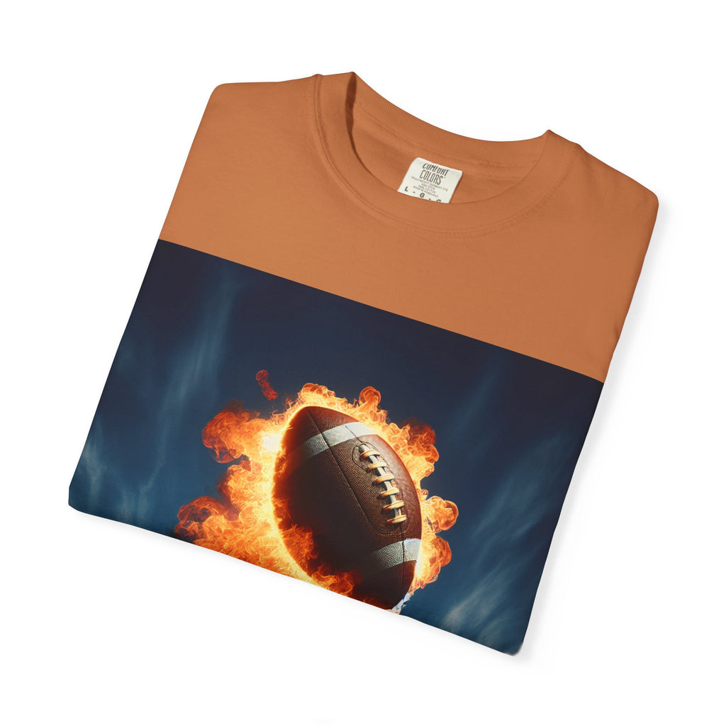 Fireball Football T-Shirt for Sports Fans