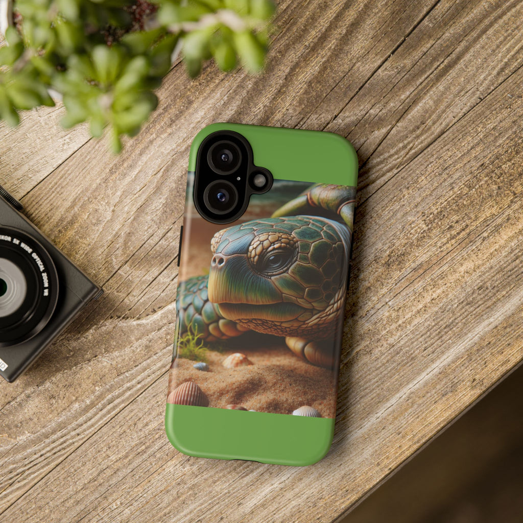 Turtle Phone Case, Sea Life Accessory, Ocean Lover Gift, Nature Inspired Cover, Eco-Friendly Protection