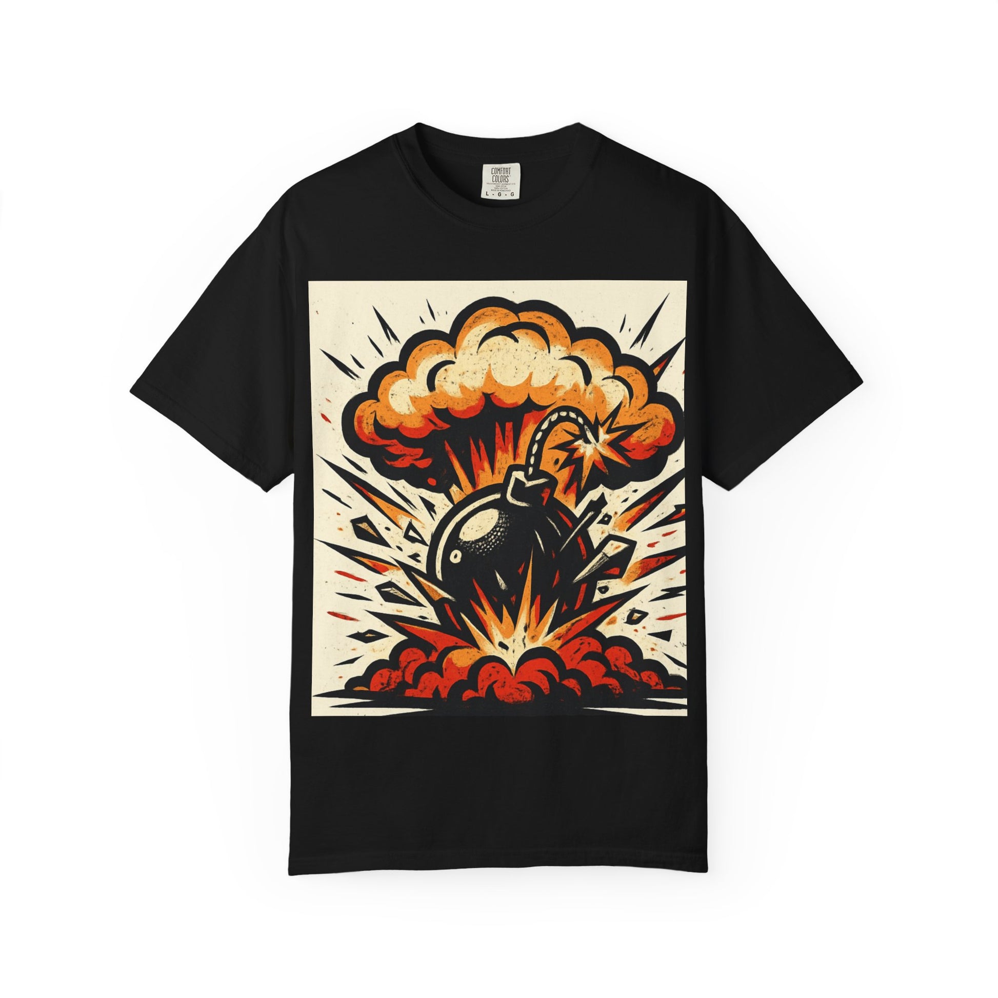 Explosive Graphic T-Shirt for Bold Statements