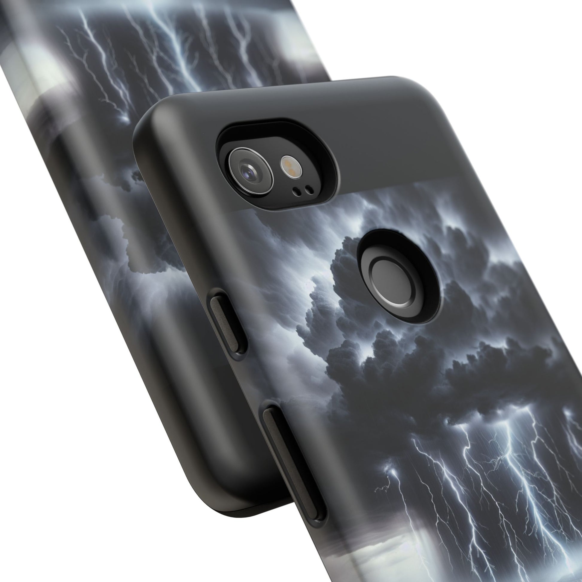 Tough Cases for the Bold: Stormy Thunder Phone Case, Lightning Protection, Durable Cover for Adventurers, Unique Gift for Nature [...]