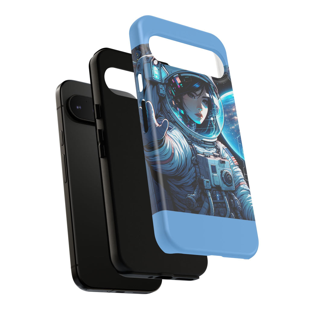 Astronaut Phone Case, Space-Themed Tough Case, Unique Gift for Science Lovers, Trendy Protection for Smartphones, Cool Tech Accessories