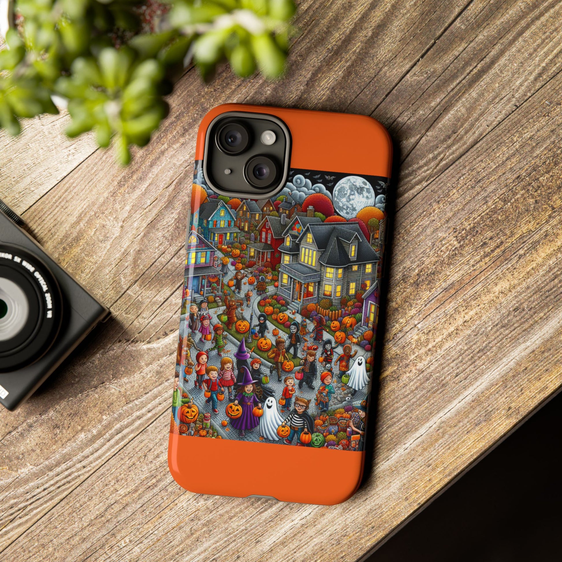 Halloween Phone Case, Tough Cases for Spooky Season, Fall Decor, Trick or Treat, Pumpkin Lovers, Ghost Design