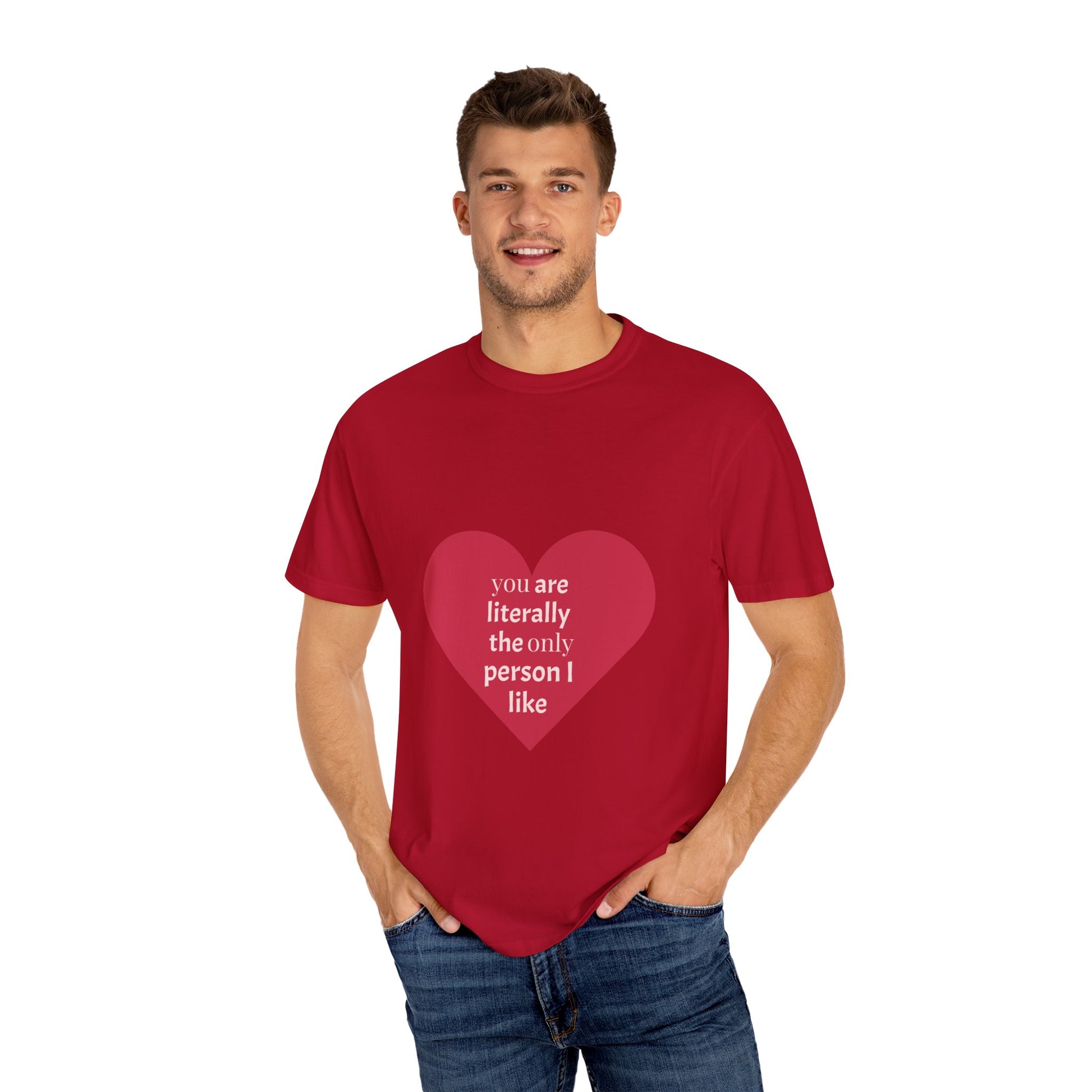 Heartfelt Unisex T-shirt - Perfect for Valentine's Day, Gift for Friends, Cute Couple Shirt, Everyday Love Tee, Casual Wear