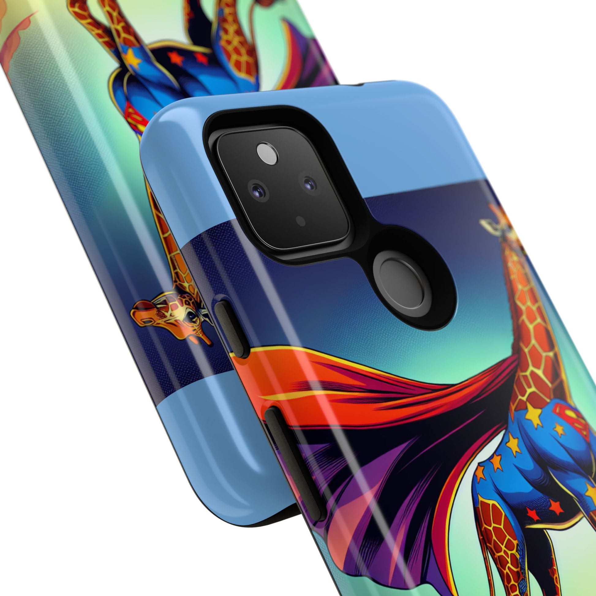 Superhero Giraffe Phone Case | Tough Cases, Unique Gifts, Animal Lover Accessories, Fun Tech Protectors, Cute Phone Covers, Birthday Gift