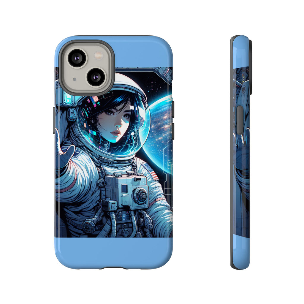 Astronaut Phone Case, Space-Themed Tough Case, Unique Gift for Science Lovers, Trendy Protection for Smartphones, Cool Tech Accessories