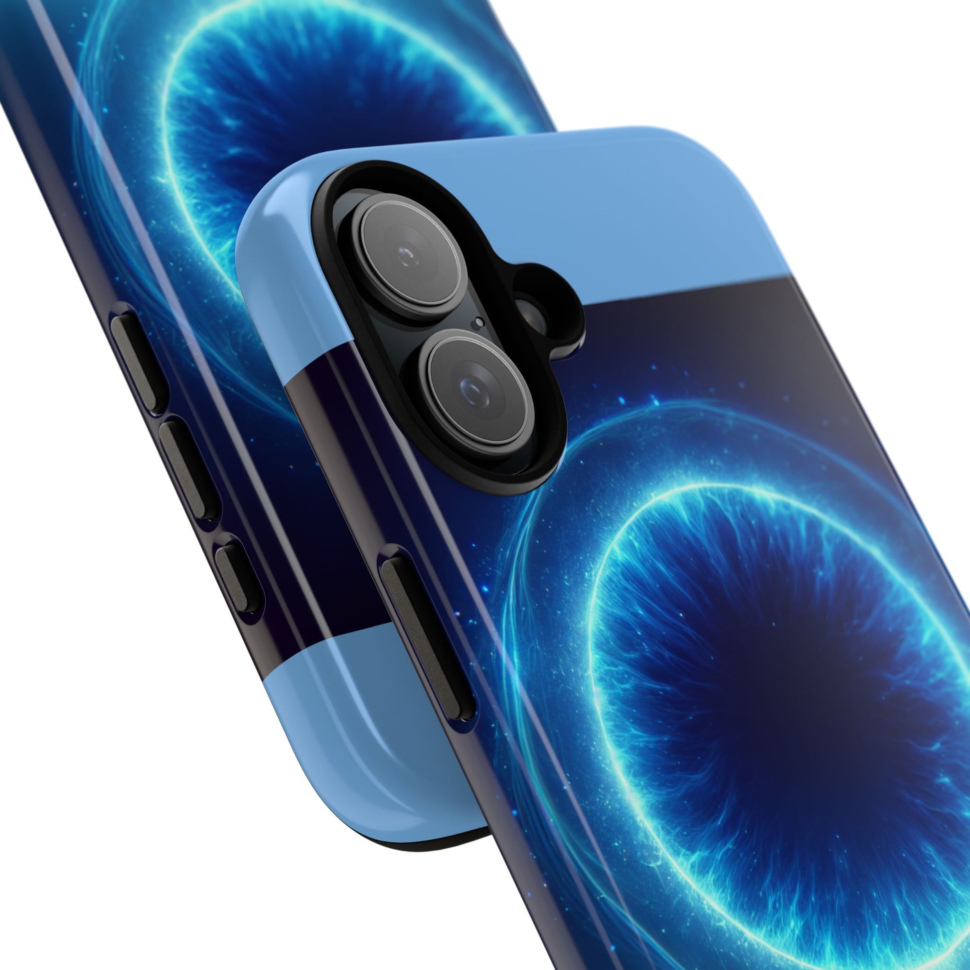 Blue Galaxy Phone Case, Tough Phone Cover, Cosmic Protection Case, Space Design, Gift for Space Lovers