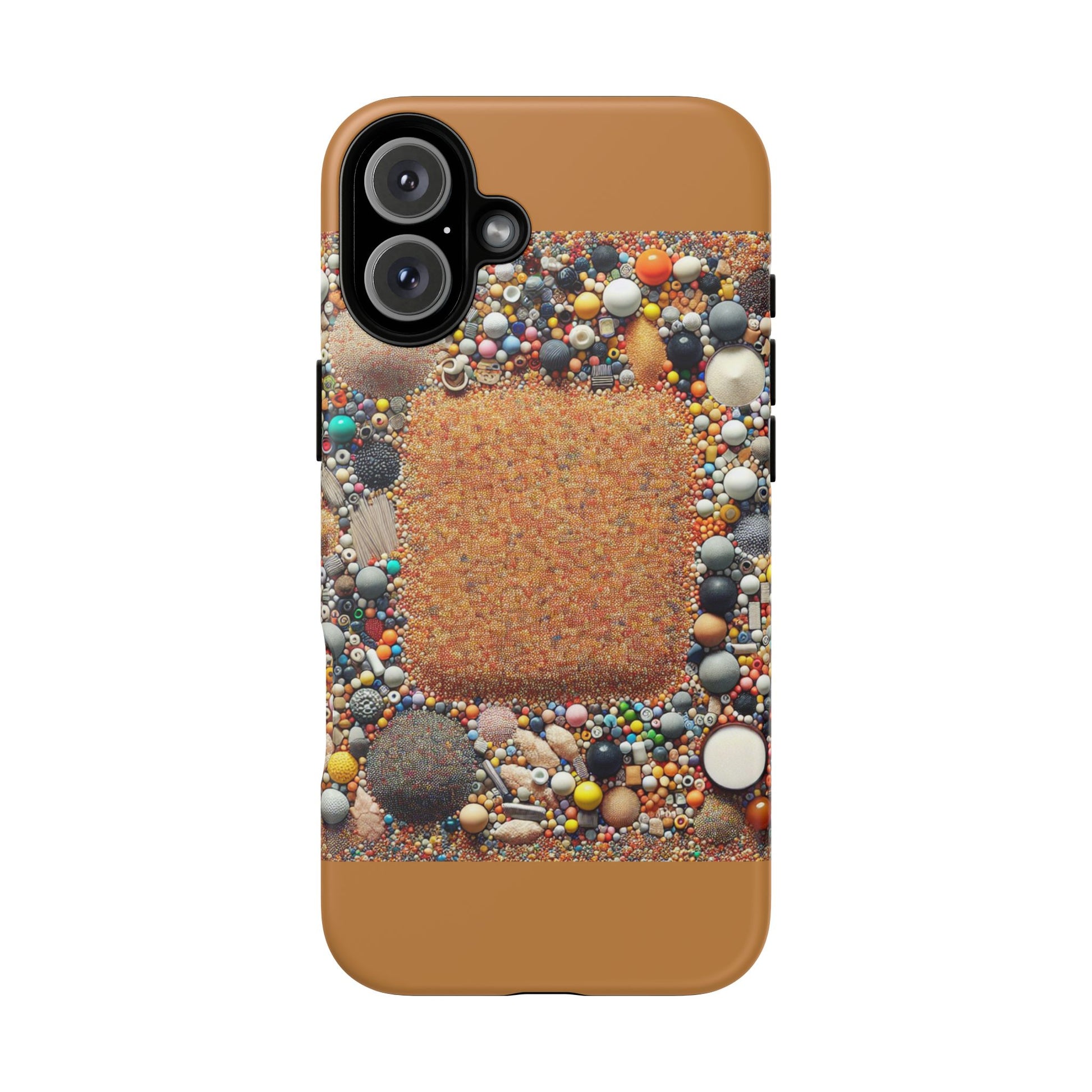 Colorful Phone Case with Unique Texture, Tough Case, Phone Accessory, Trendy Design, Gift for Tech Lovers, Durable Protection